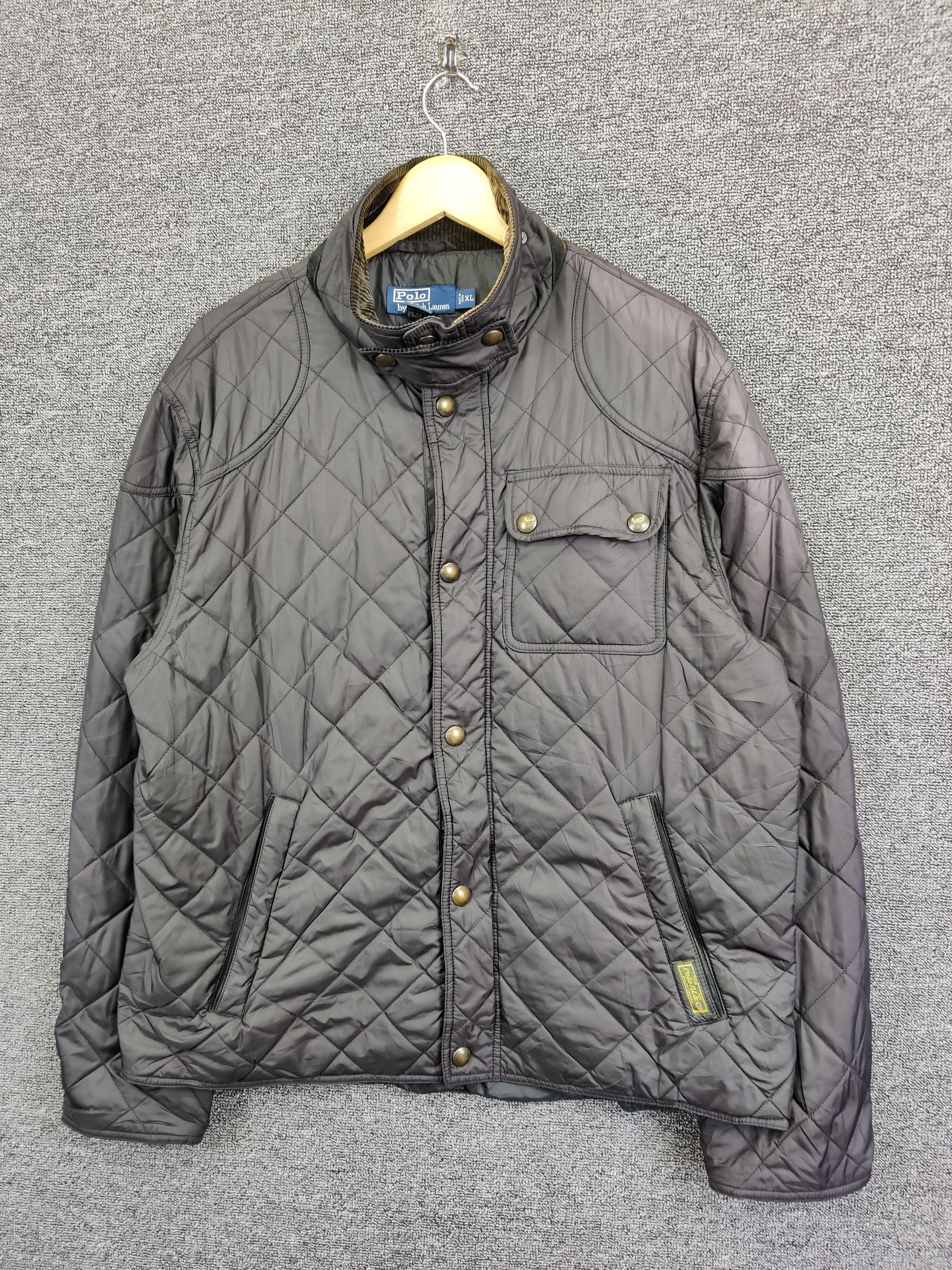 Polo Ralph Lauren Vintage Polo Ralph Lauren Quilted Jacket Size US XL / EU 56 / 4 - 2 Thumbnail
