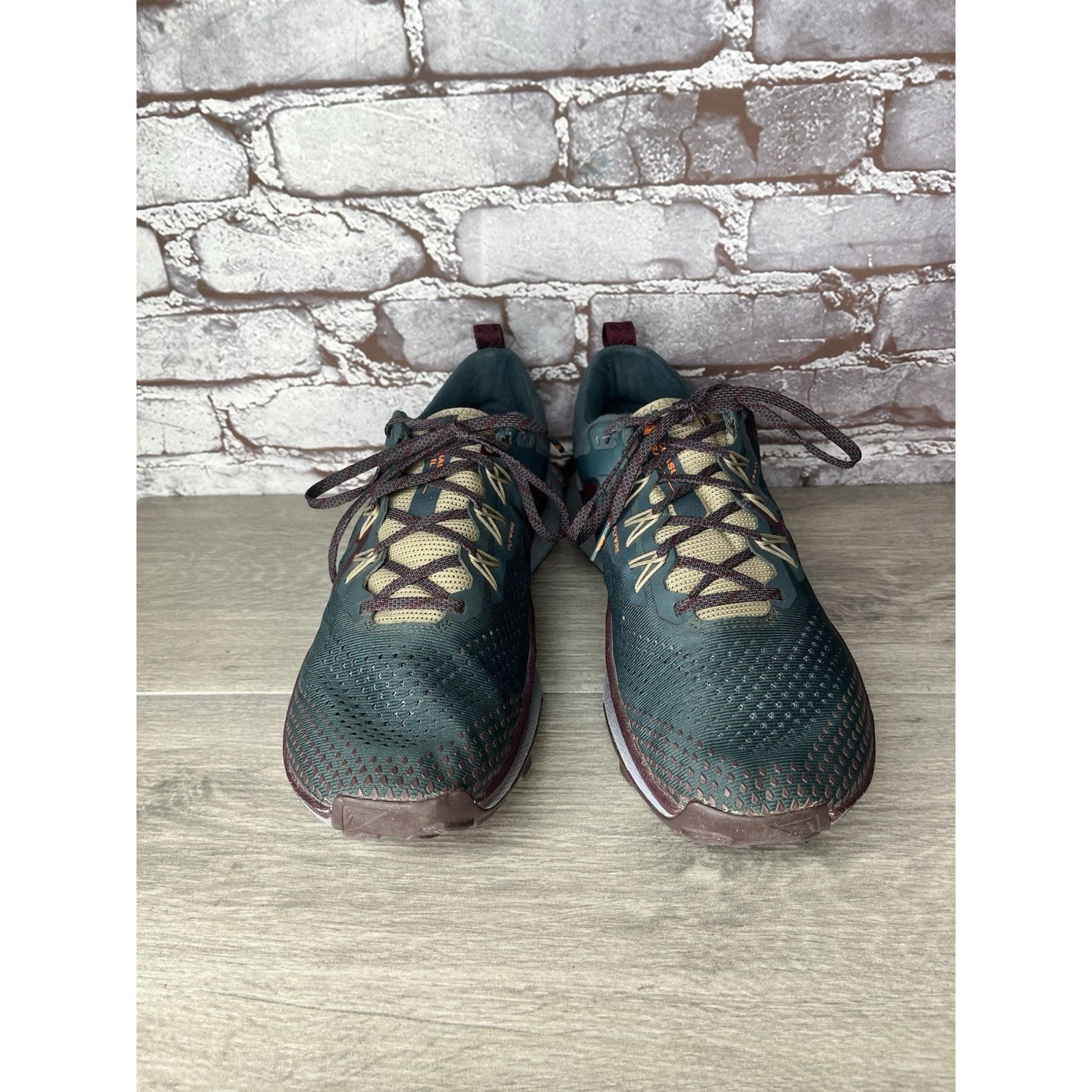 Nike NIKE React Pegasus Trail 4 Deep Jungle Night Maroon DJ6158-3 Size US 11 / EU 44 - 9 Thumbnail
