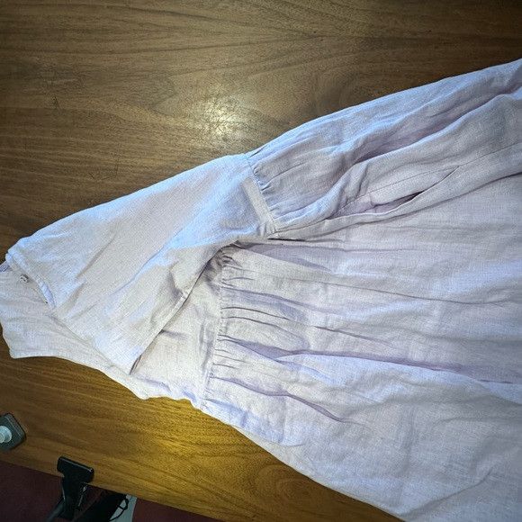 Madewell Madewell Light Purple Mini Dress Size M / US 6-8 / IT 42-44 - 4 Thumbnail