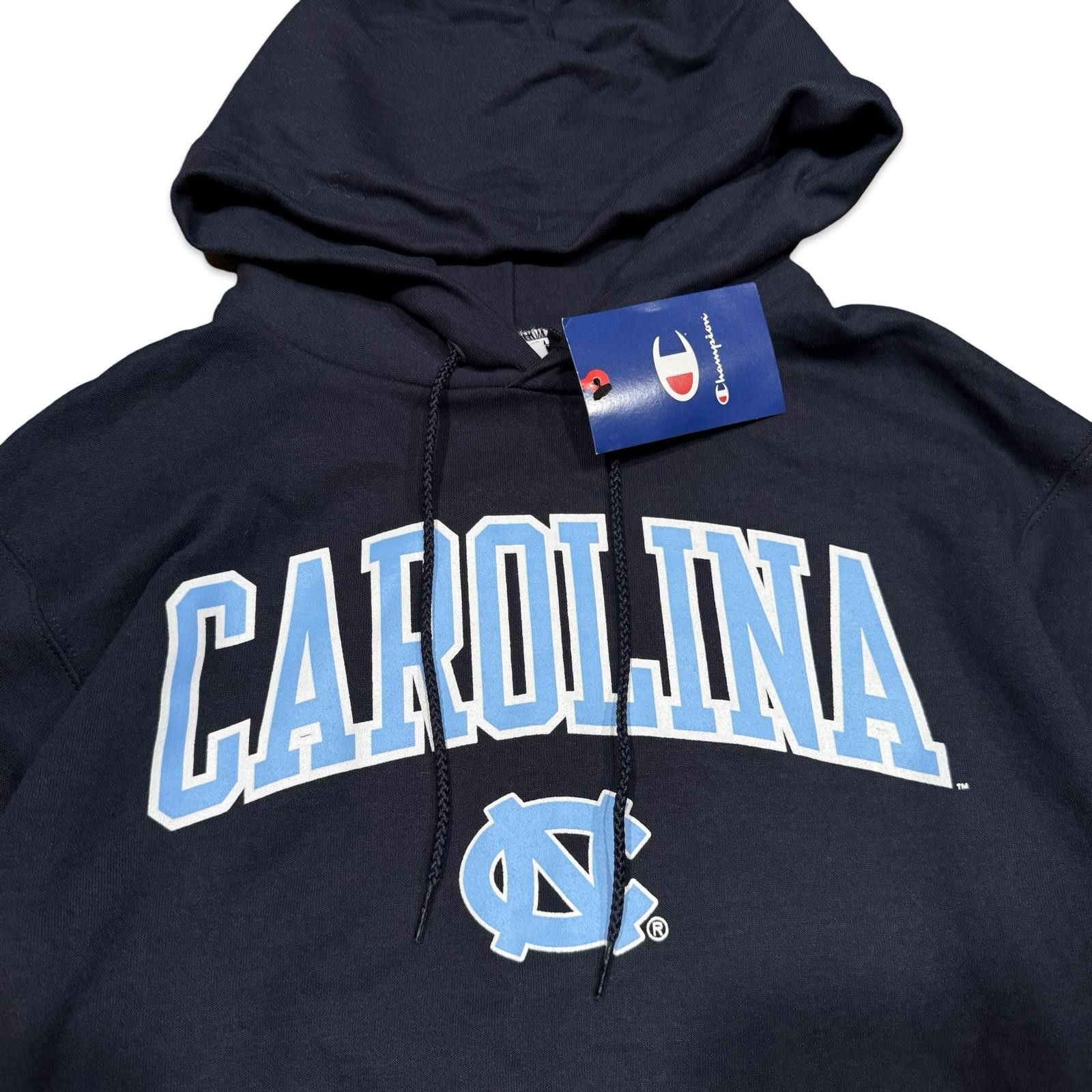 Champion Champion UNC Carolina Navy Blue Hoodie Size US S / EU 44-46 / 1 - 2 Thumbnail