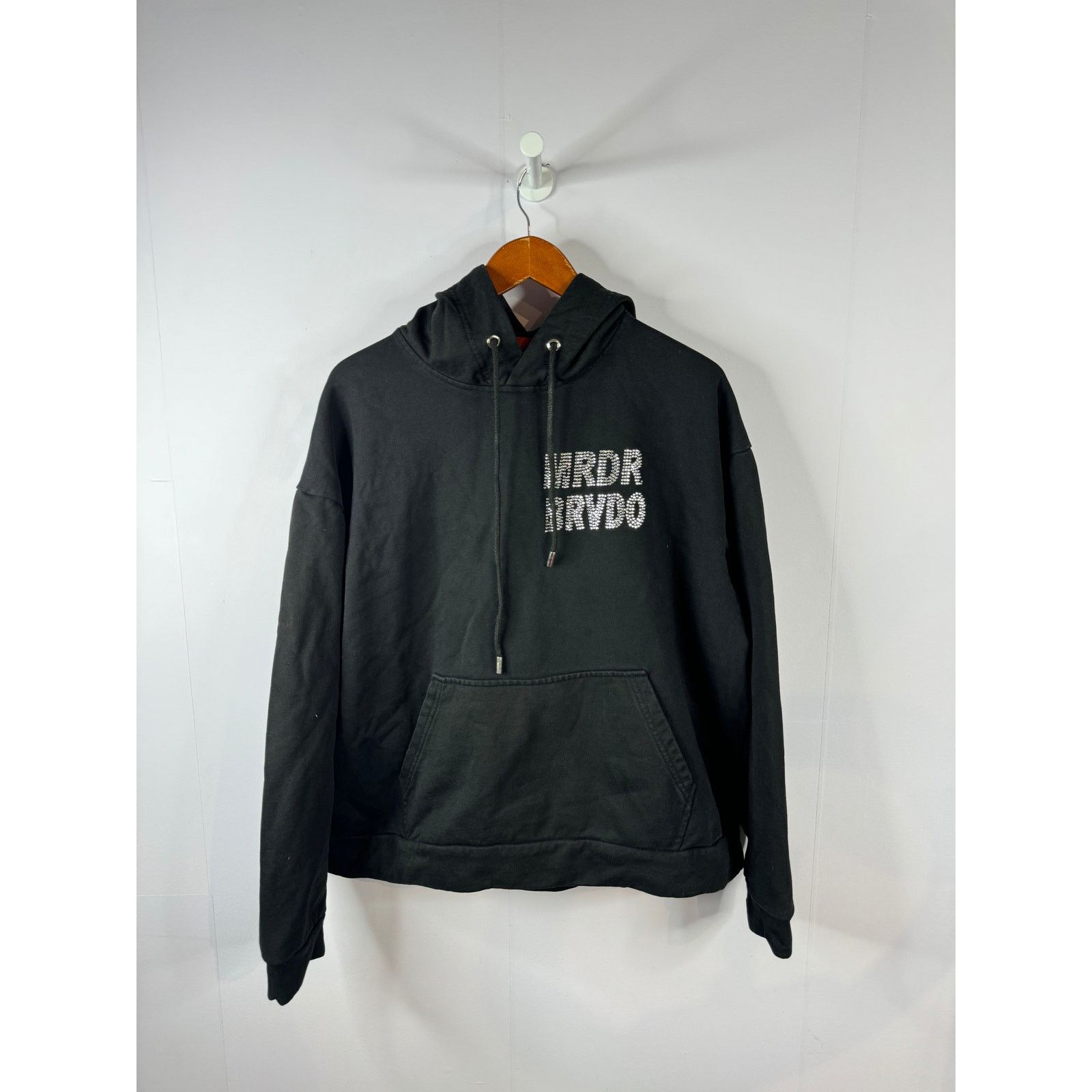 Who Decides War WDW MRDR BRVDO Studded Hoodie Black Used Small Size US S / EU 44-46 / 1 - 1 Thumbnail