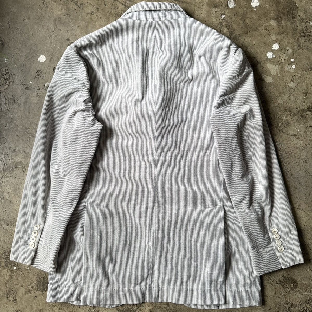 Brunello Cucinelli Brunello Cucinelli - Corduroy Blazer Jacket Size US M / EU 48-50 / 2 - 2 Thumbnail