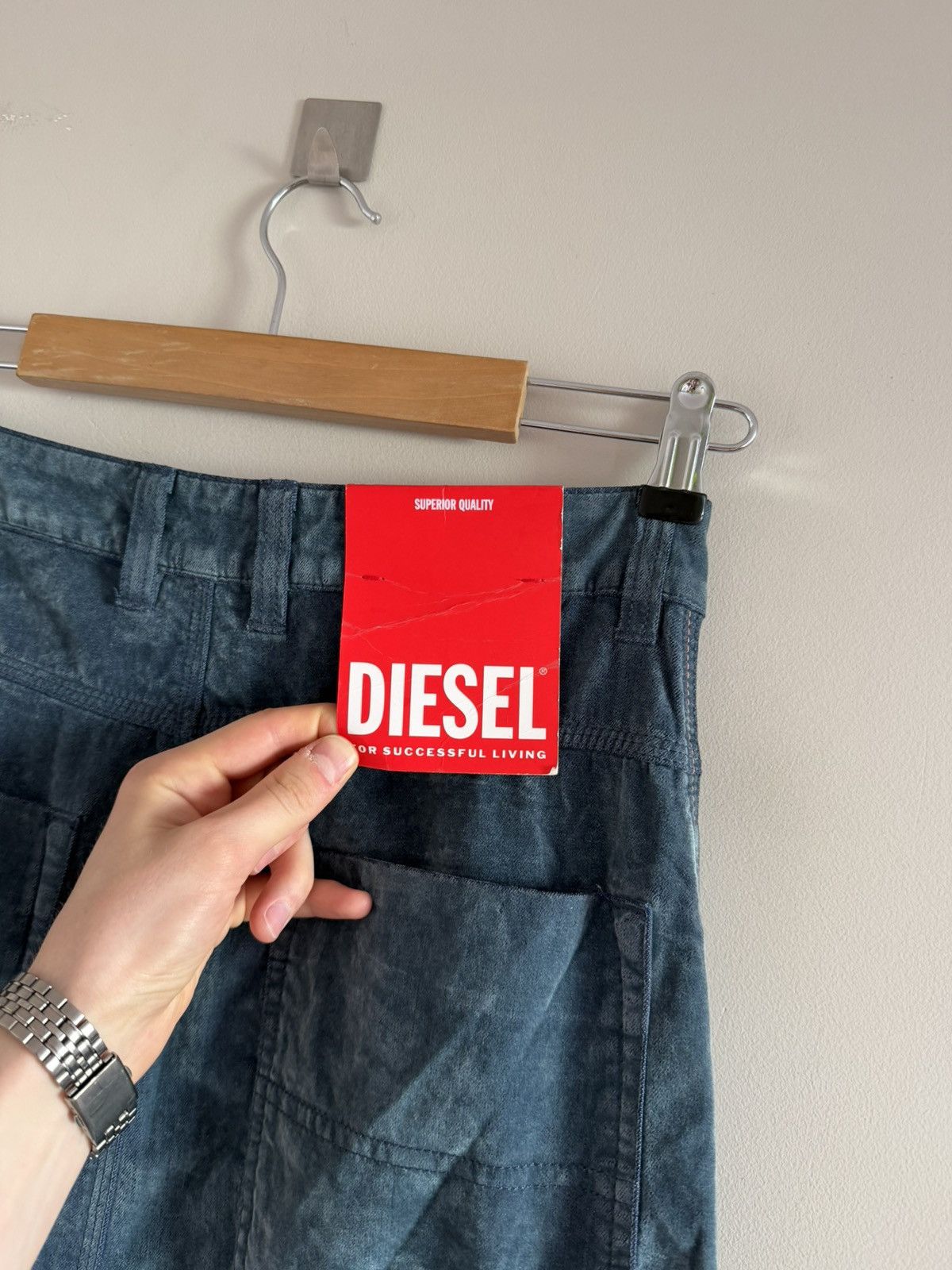 Diesel Diesel Velvet Midi Skirt Size 25" / US 0 / IT 36 - 6 Thumbnail