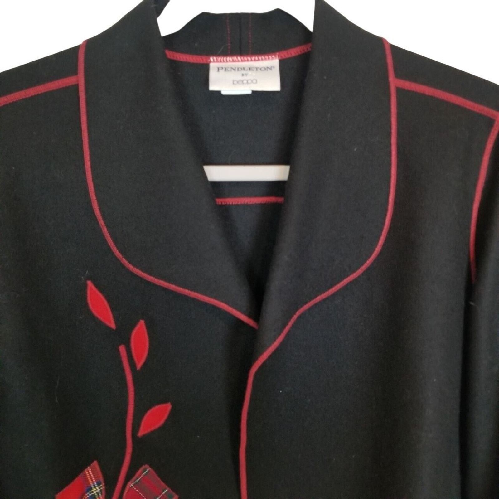 Pendleton Vintage Pendleton Womens Wool Blazer Whimsigoth Academia S Size S / US 4 / IT 40 - 2 Thumbnail
