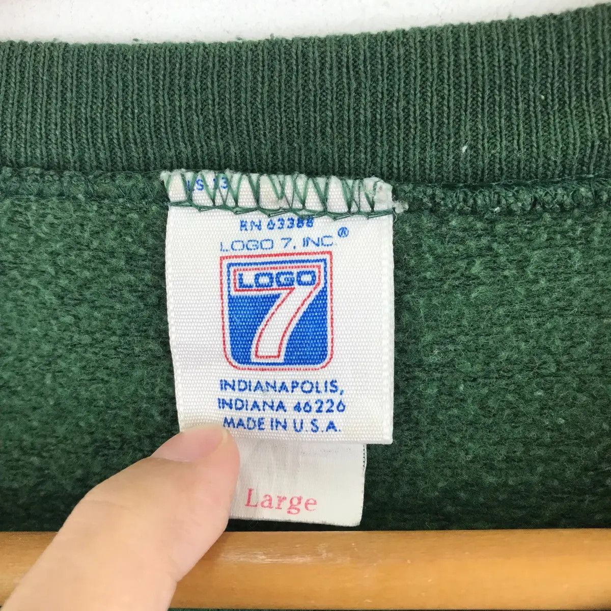 MLB Vintage 1988 MLB OAKLAND ATHLETICS Logo 7 Sweatshirt Size US L / EU 52-54 / 3 - 3 Thumbnail