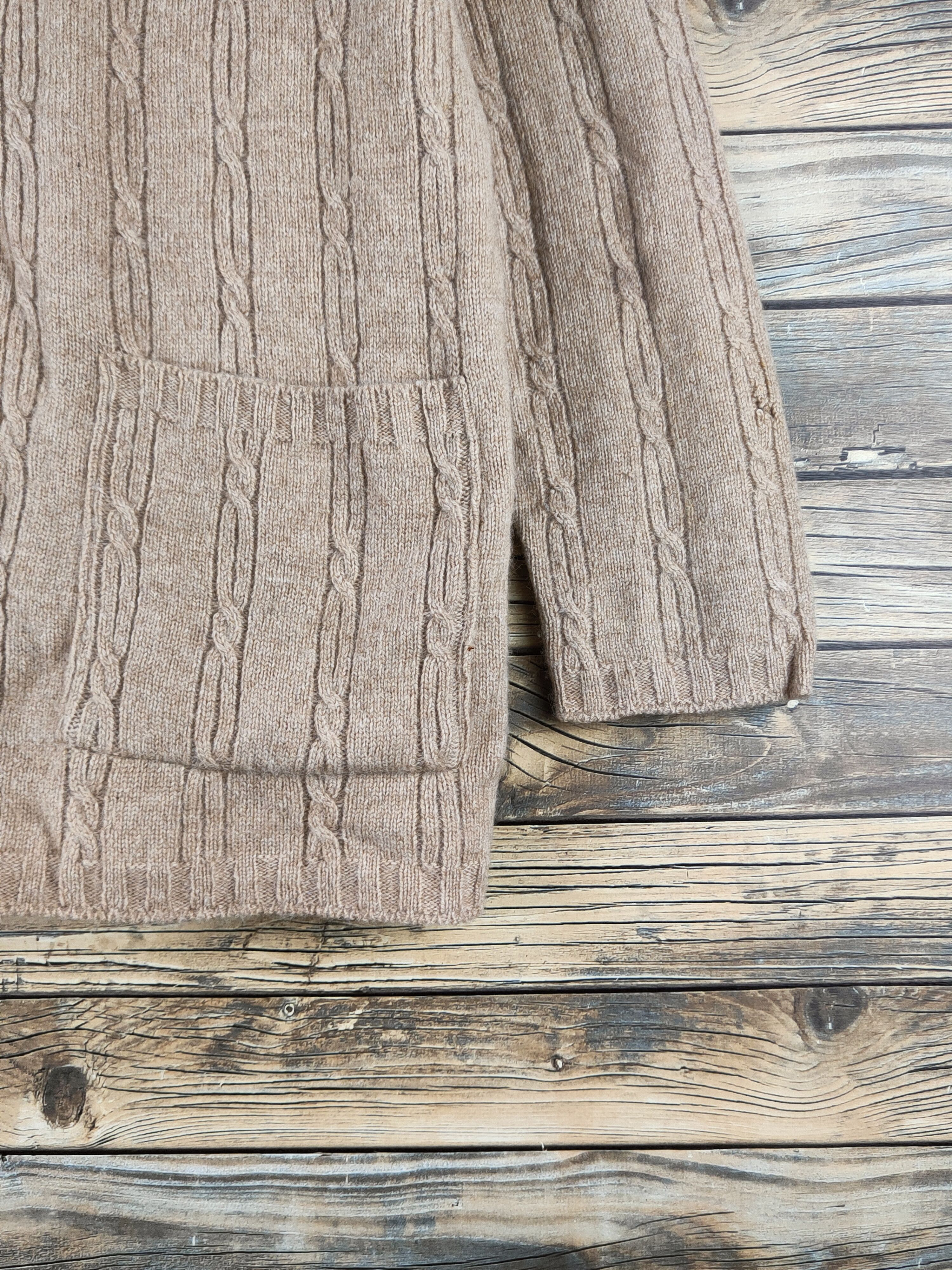 Japanese Brand DL Zazie Beige Knitwear Sweaters #46-529 Size US L / EU 52-54 / 3 - 8 Thumbnail