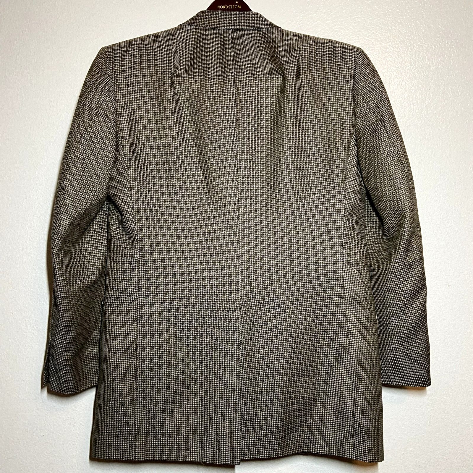 Hart Schaffner Marx Hart Schaffner Marx Suit Blazer Jacket Double Button Pleated Size 38R - 6 Thumbnail