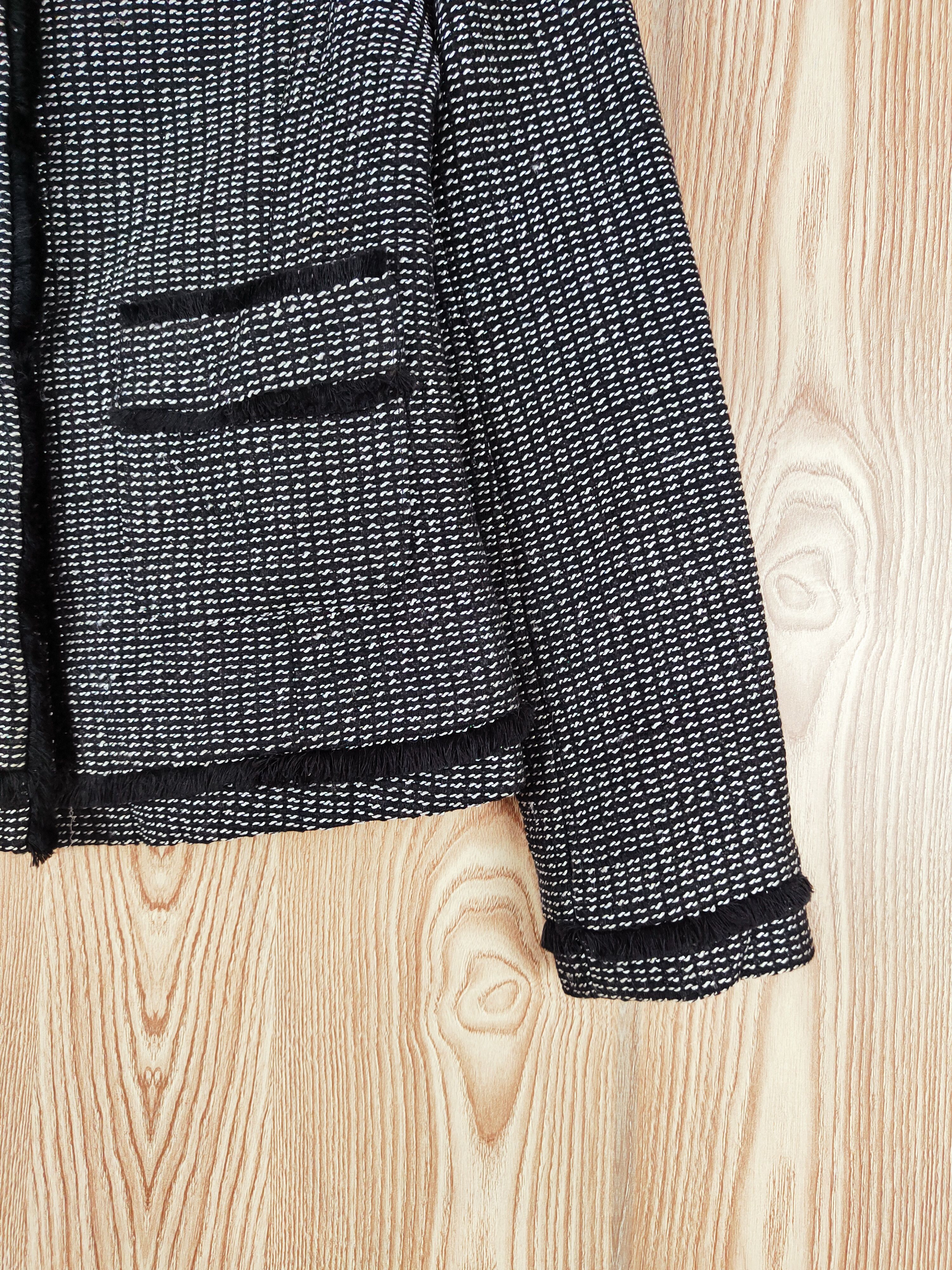 Japanese Brand × Vintage Japanese Art Design Vintage Black Jackets Size S / US 4 / IT 40 - 6 Thumbnail