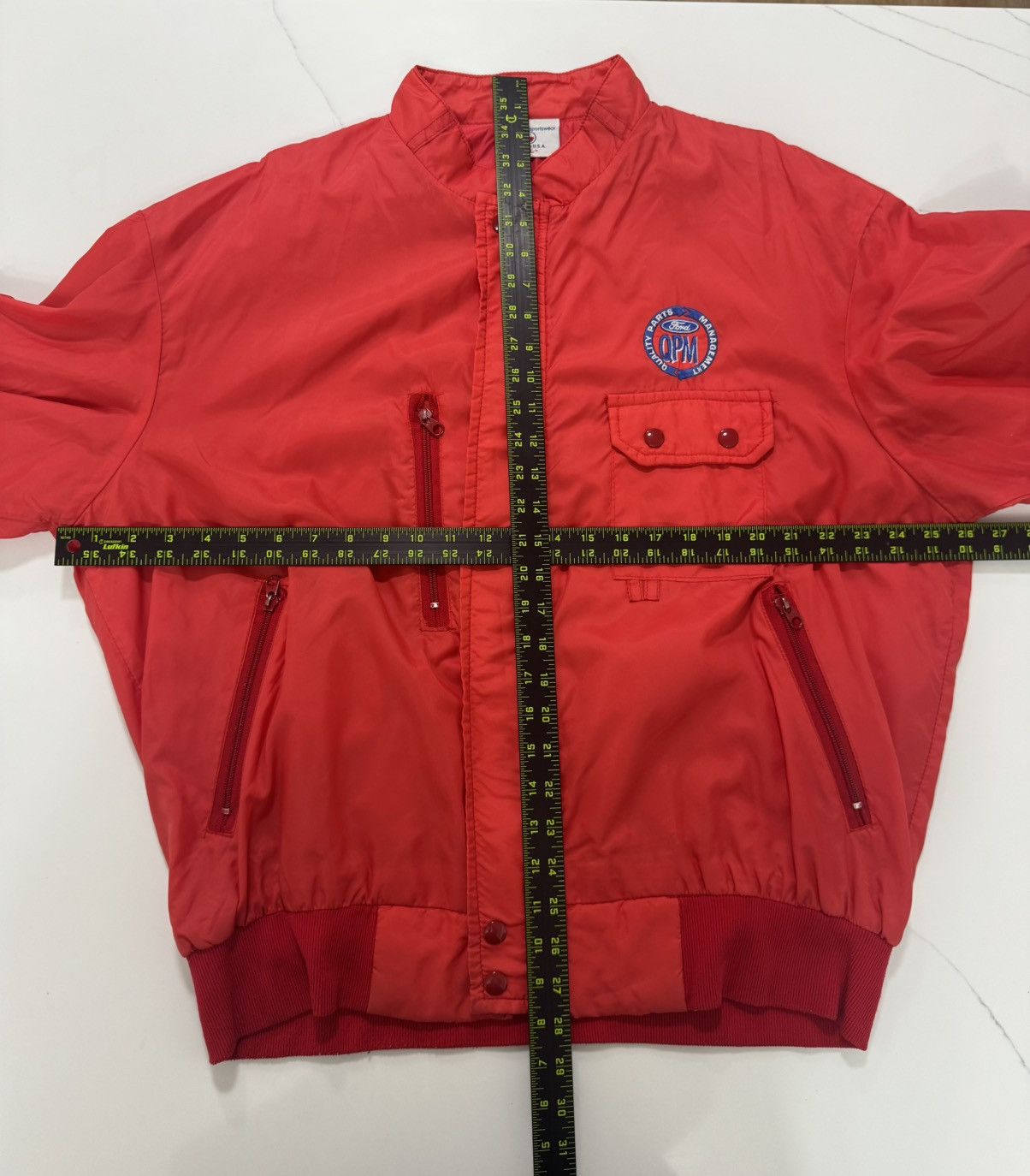 Other 🔴 Vintage 80s Ford QPM Jacket — Made in USA 🇺🇸 Size US XL / EU 56 / 4 - 5 Thumbnail