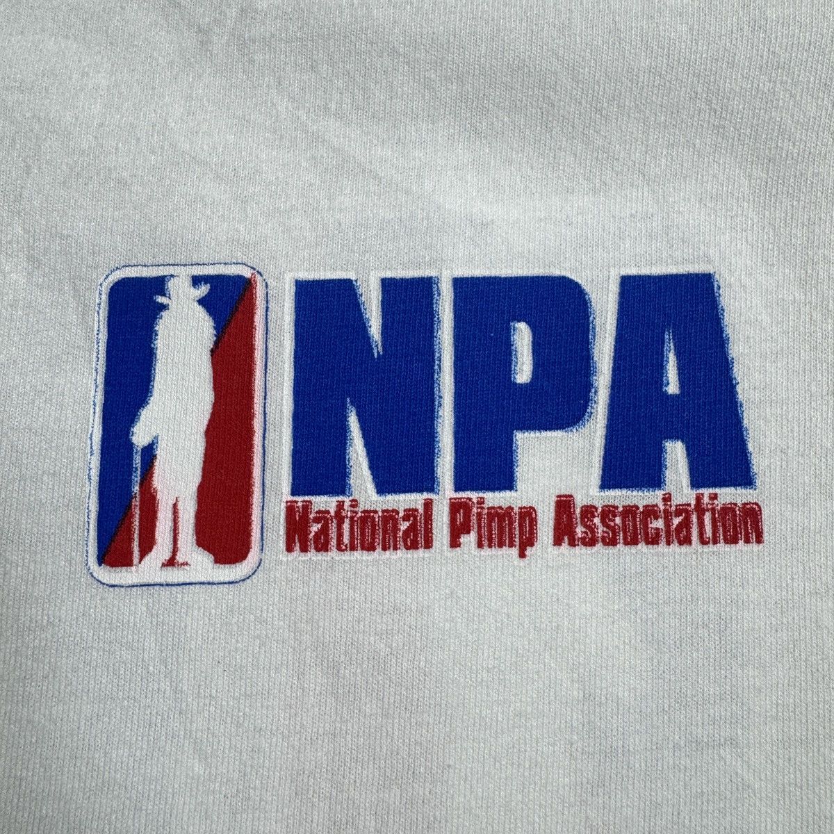 Vintage 2000s National Pimp Association NPA humor funny parody tee Size US L / EU 52-54 / 3 - 5 Thumbnail