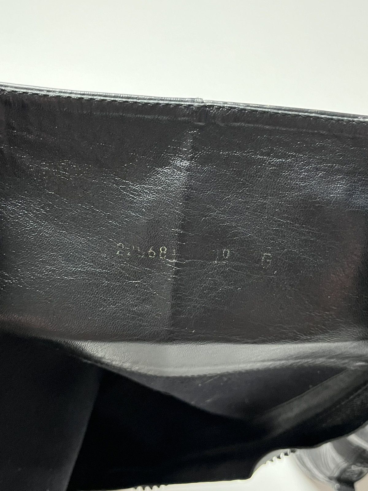 Gucci Gucci leather riding boots black vintage Size US 9 / IT 39 - 11 Thumbnail