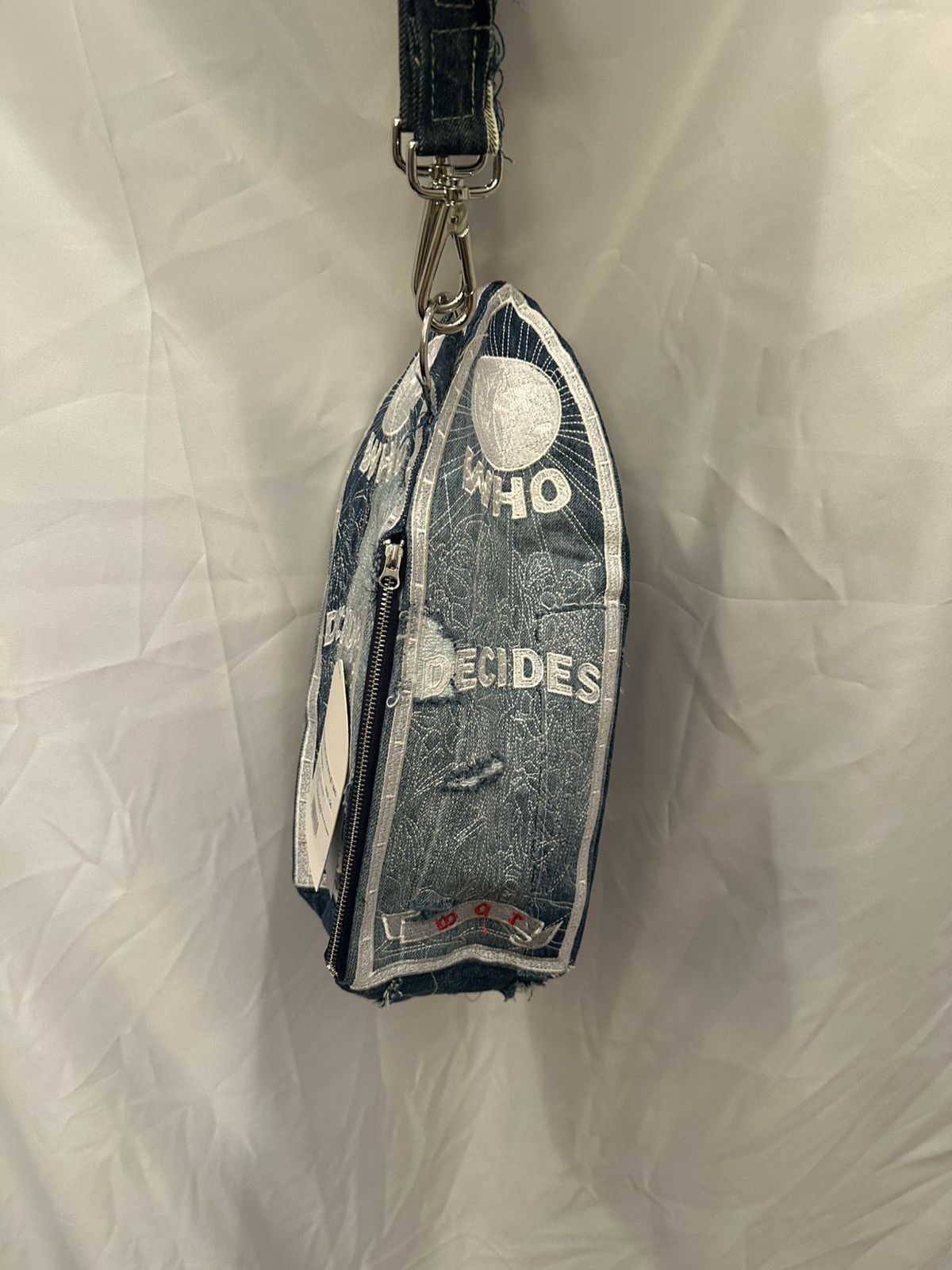 Who Decides War Who Decides War Denim Bag Size ONE SIZE - 12 Thumbnail