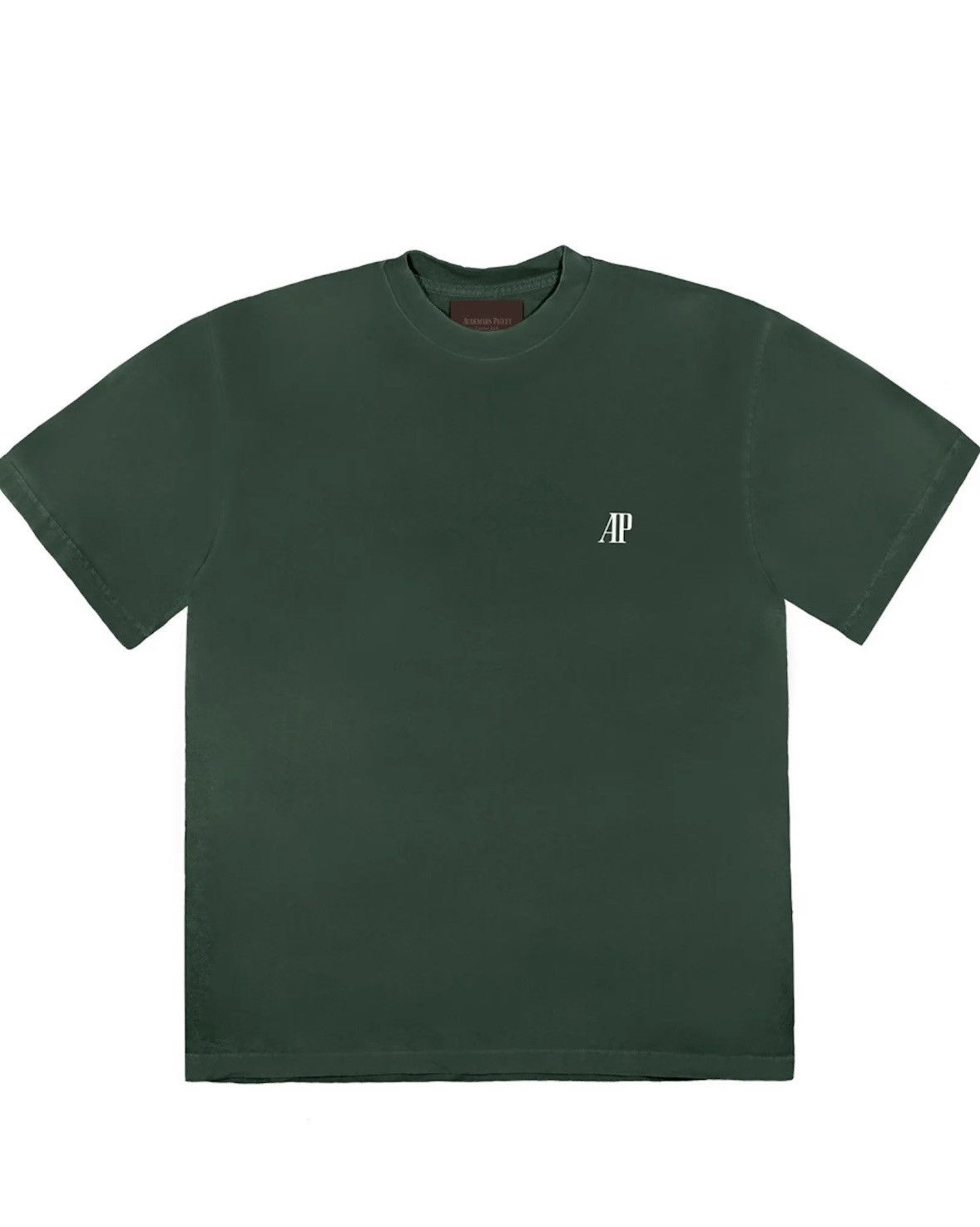 image of Audemars Piguet Watch Face Tee in Green, Men's (Size Large)