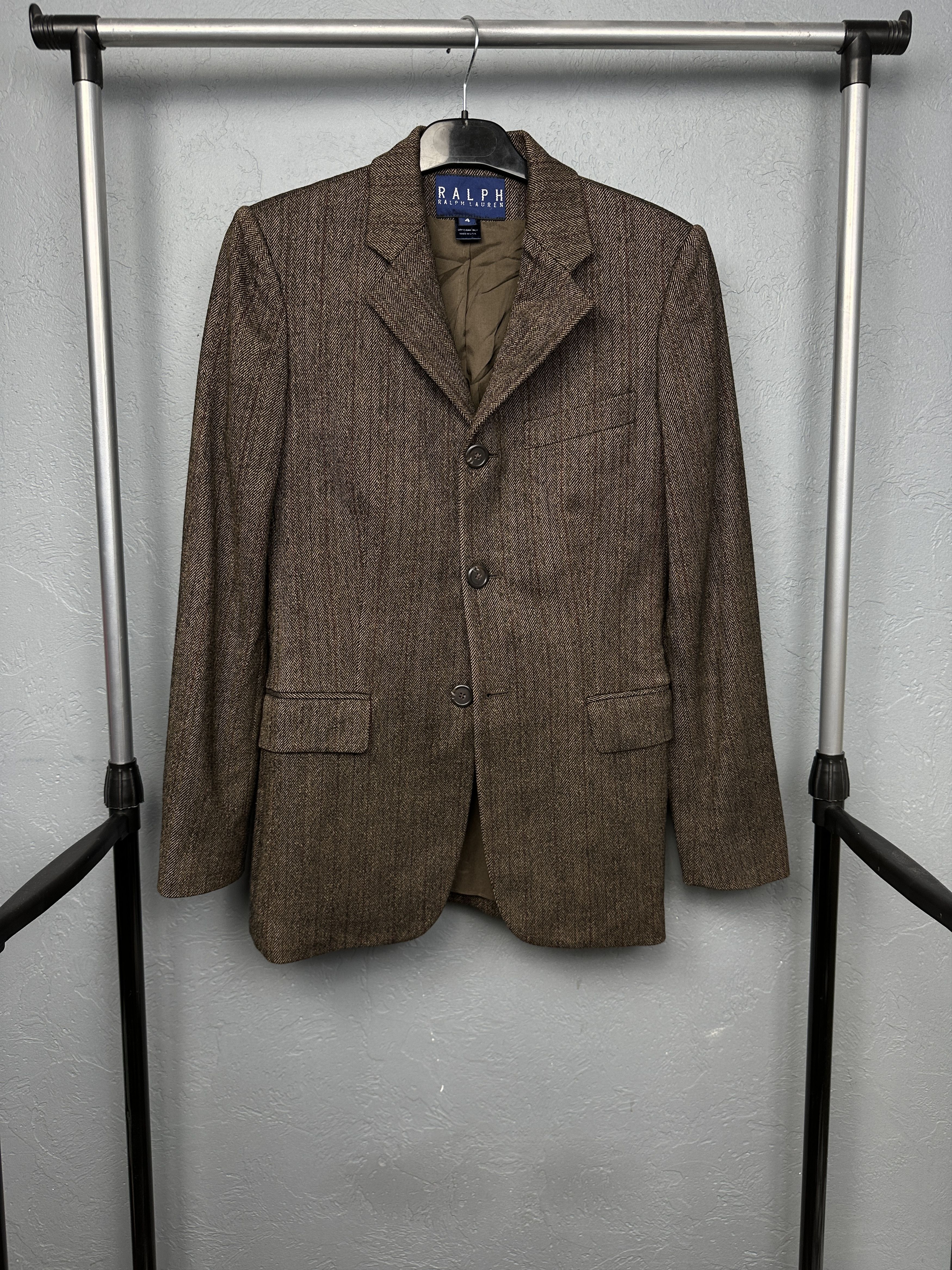 Polo Ralph Lauren Polo Ralph Lauren Vintage Womens Wool Blazer Jacket Size S / US 4 / IT 40 - 1 Thumbnail