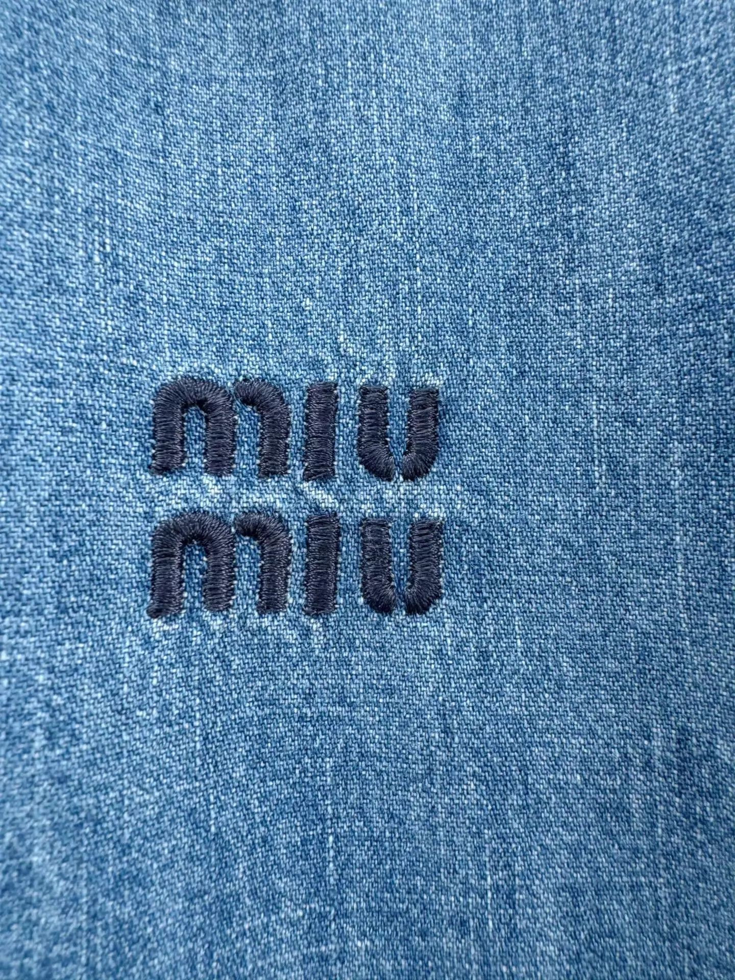 Miu Miu MIU MIU Women's Denim Jacket 36 NEW Tags Size XS / US 0-2 / IT 36-38 - 2 Thumbnail