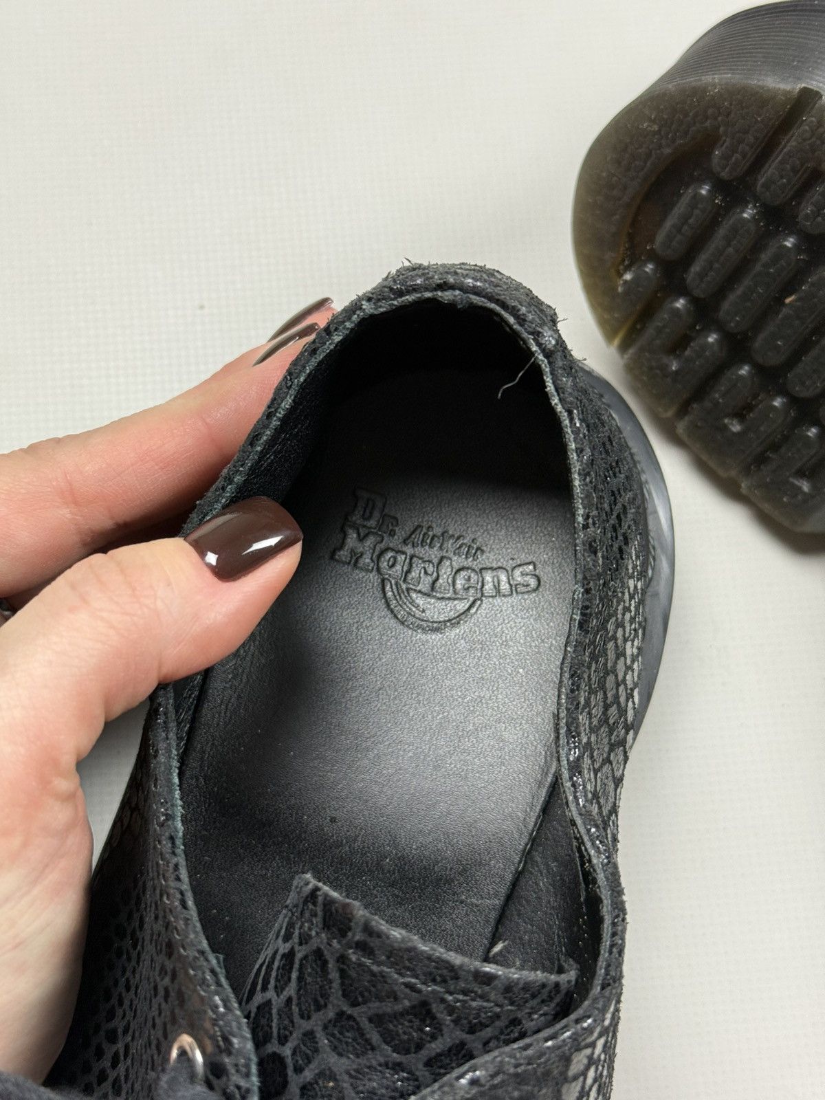 Dr. Martens Dr. Martens 1461 Tahan Snake Leather Oxford Shoes Boots Size US 6 / IT 36 - 22 Thumbnail