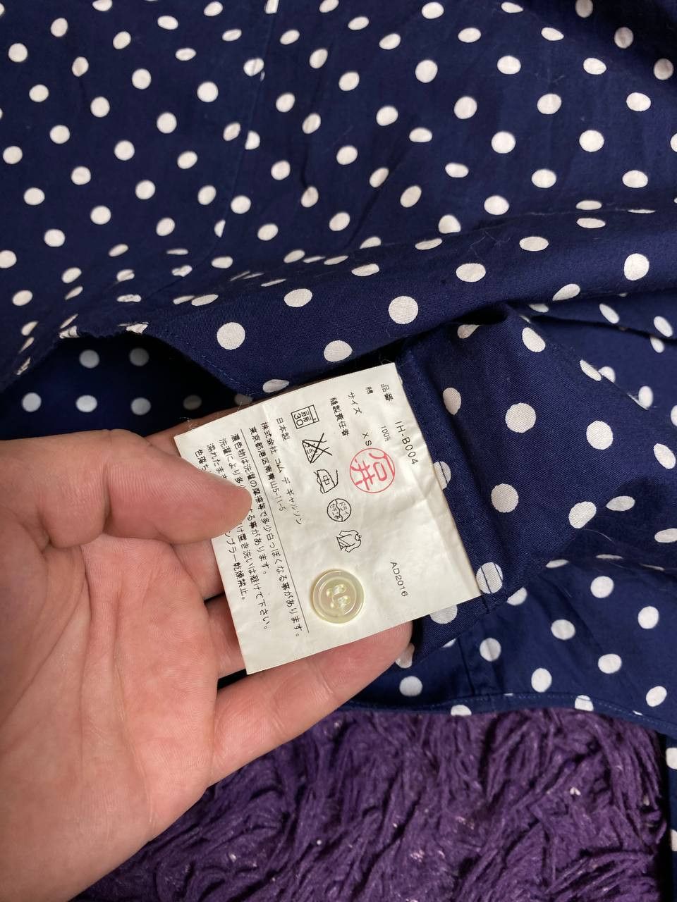 Comme des Garcons Comme Des Garcons Polka Dot Shirt Size US XS / EU 42 / 0 - 3 Thumbnail