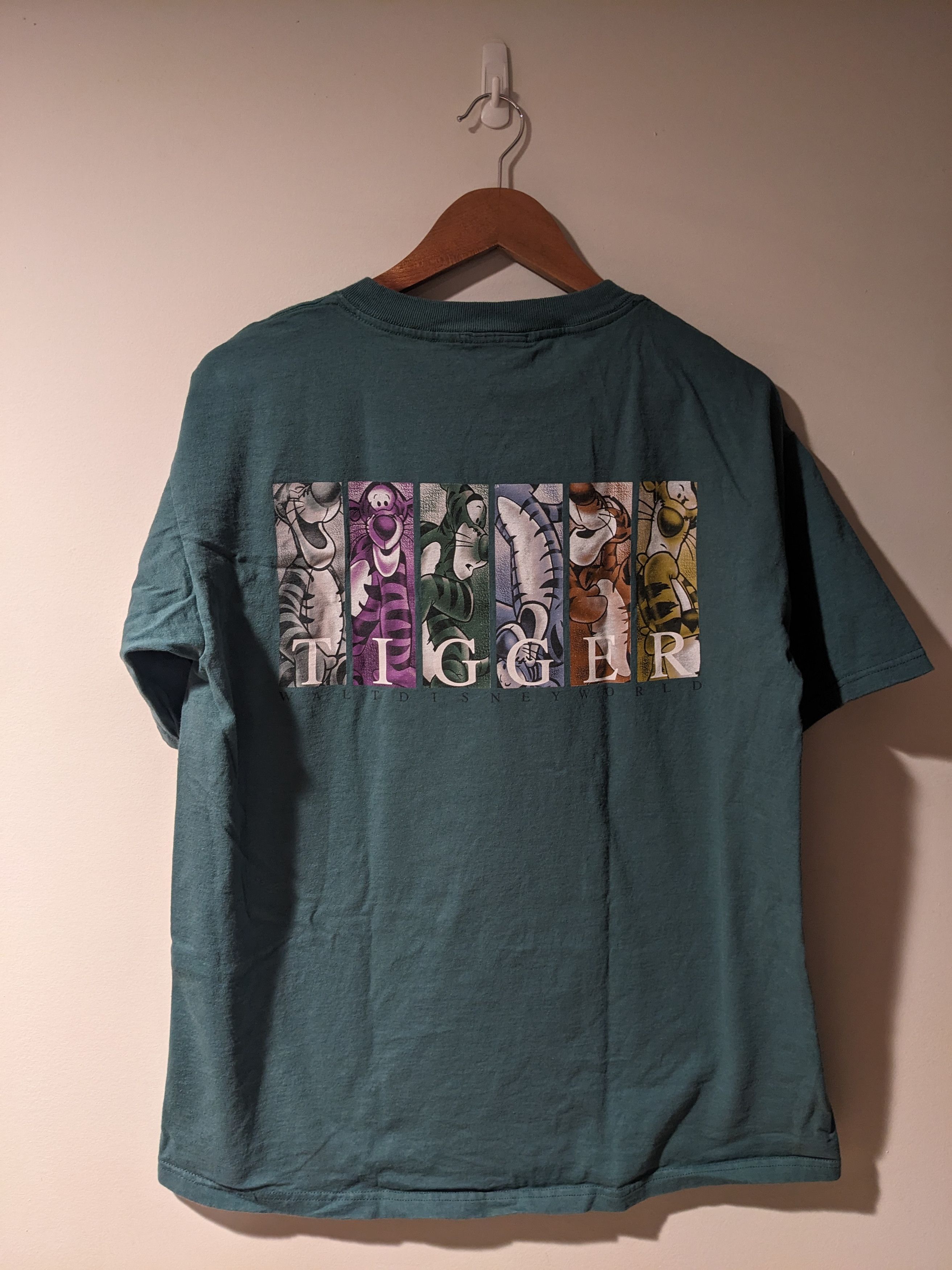 Disney × Vintage Vintage 90s Winnie the Pooh Tigger Cartoon Disney T-Shirt Size US L / EU 52-54 / 3 - 1 Thumbnail