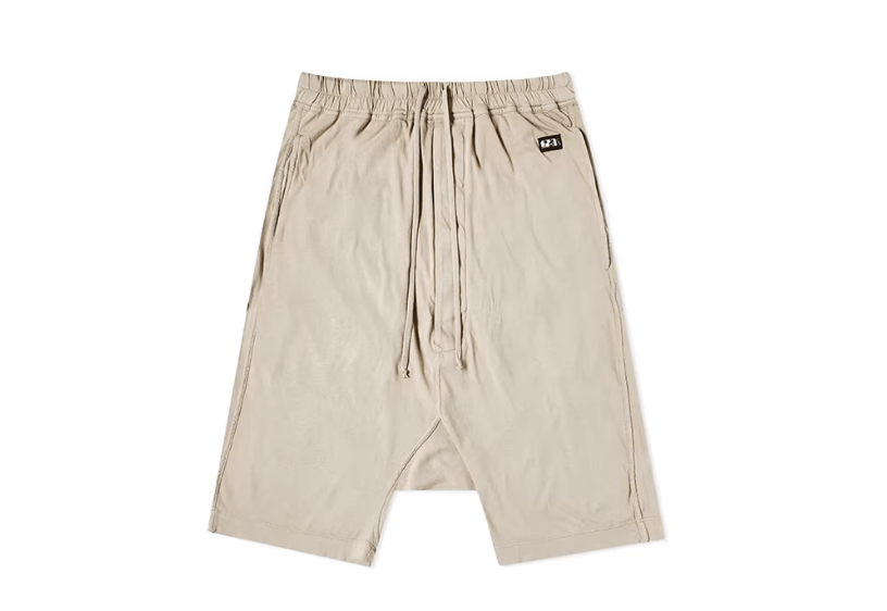 Rick Owens Drkshdw Rick Owens Drkshdw men's thin drawstring drop-crotch shorts Size US 32 / EU 48 - 1 Thumbnail