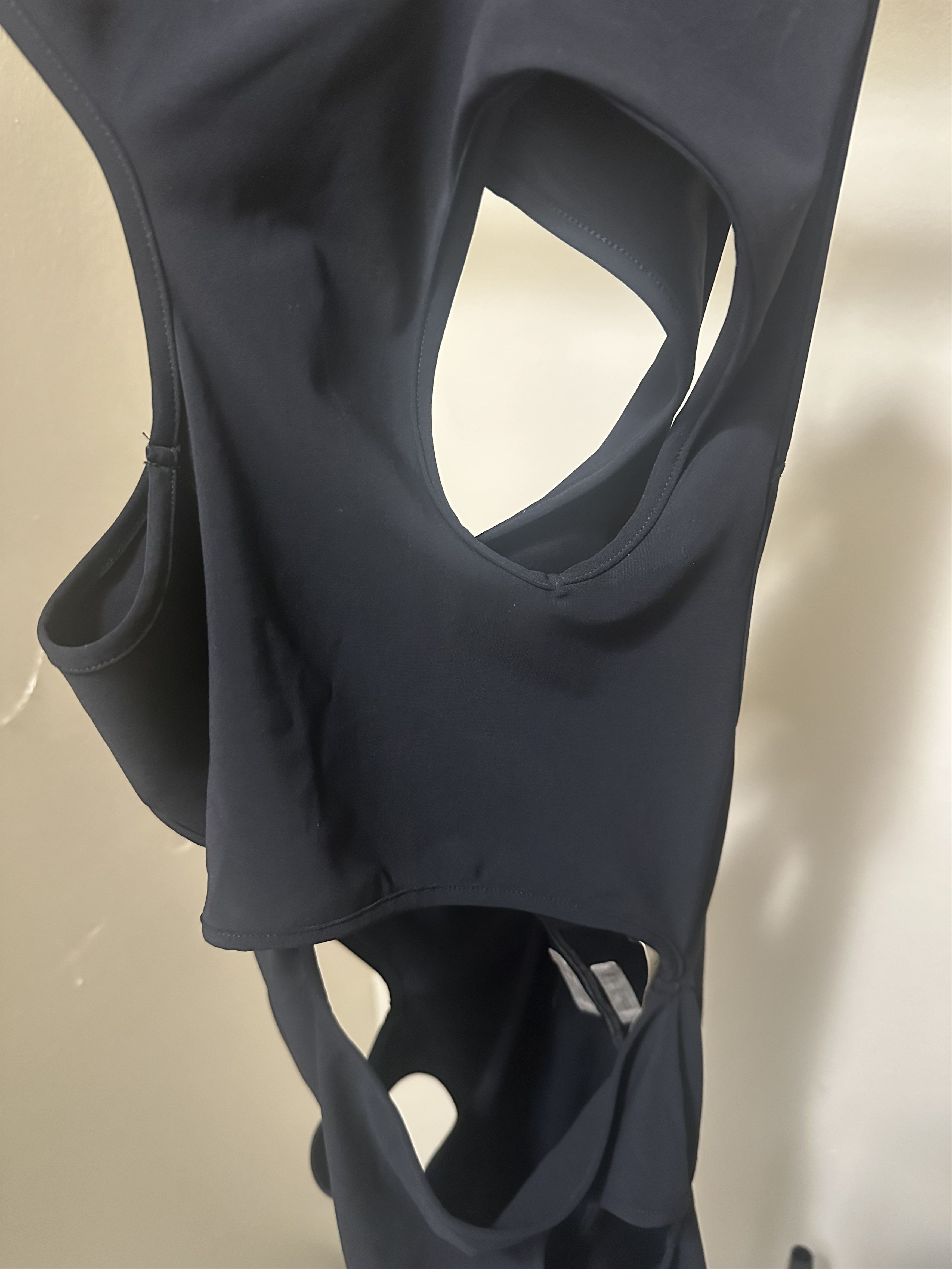 Rick Owens Rick Owens Black Membrane One-Piece Swimsuit Size M / US 6-8 / IT 42-44 - 7 Thumbnail