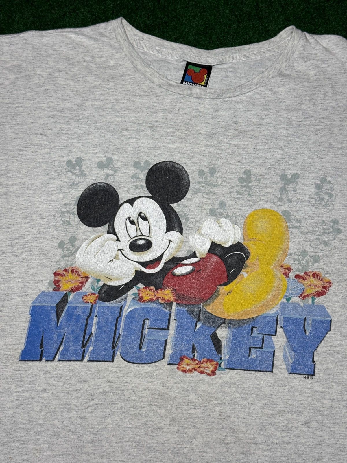 Mickey Unlimited × Vintage Vtg 90s Mickey Unlimited Mickey Mouse Boxy Disney T Shirt Size 3XL / US 20-22 - 2 Thumbnail