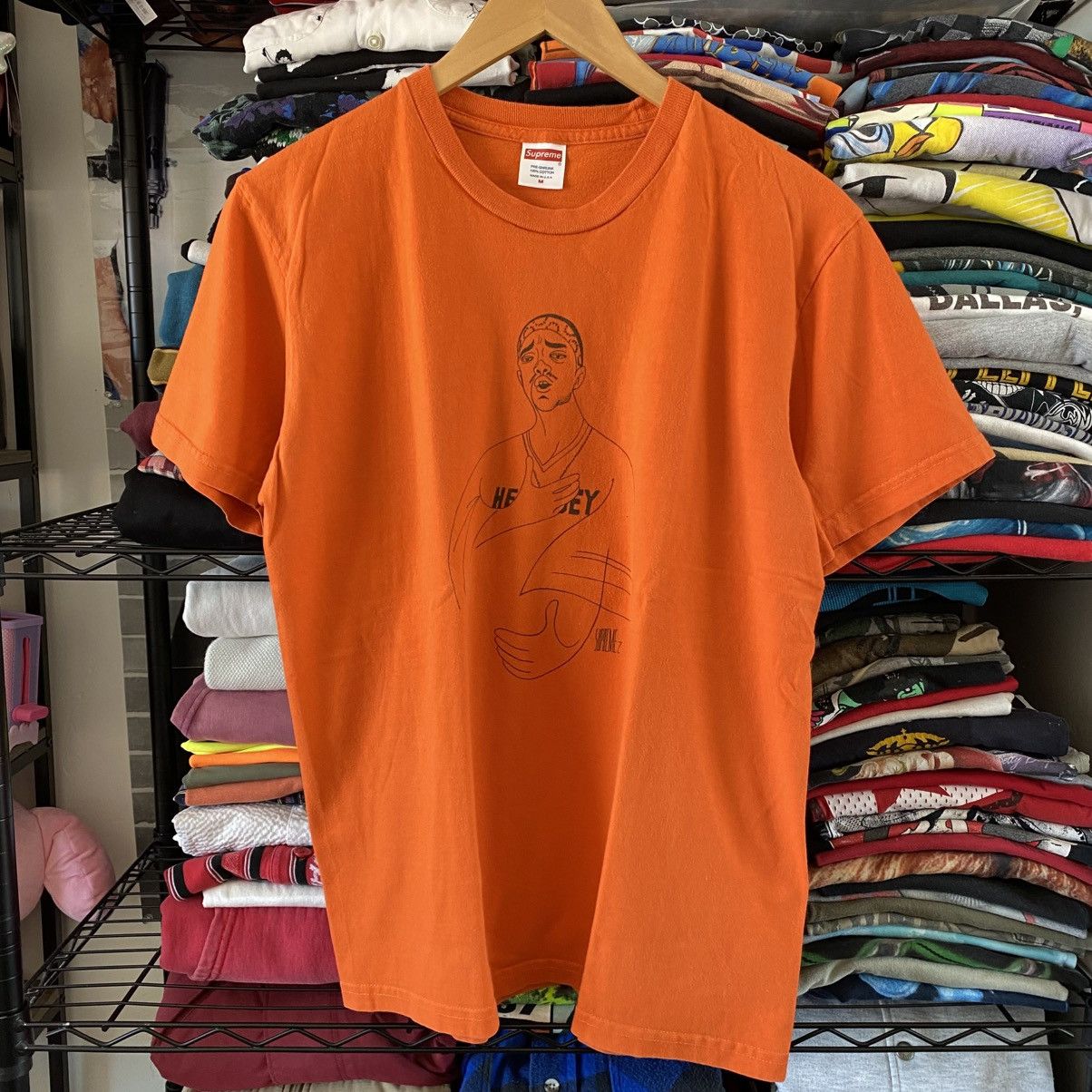 Rap Tees Supreme Prodigy T-Shirt Orange 2018 Size US M / EU 48-50 / 2 - 1 Thumbnail