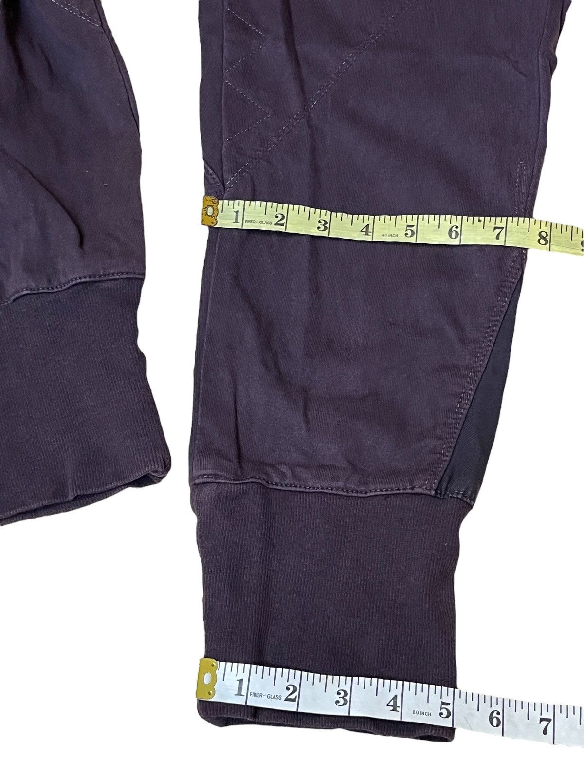 Marithe + Francois Girbaud GRAIL🔥MARITHE FRANCOIS GIRBAUD PURPLE 3/4 JOGGERS PANTS Size US 32 / EU 48 - 12 Thumbnail