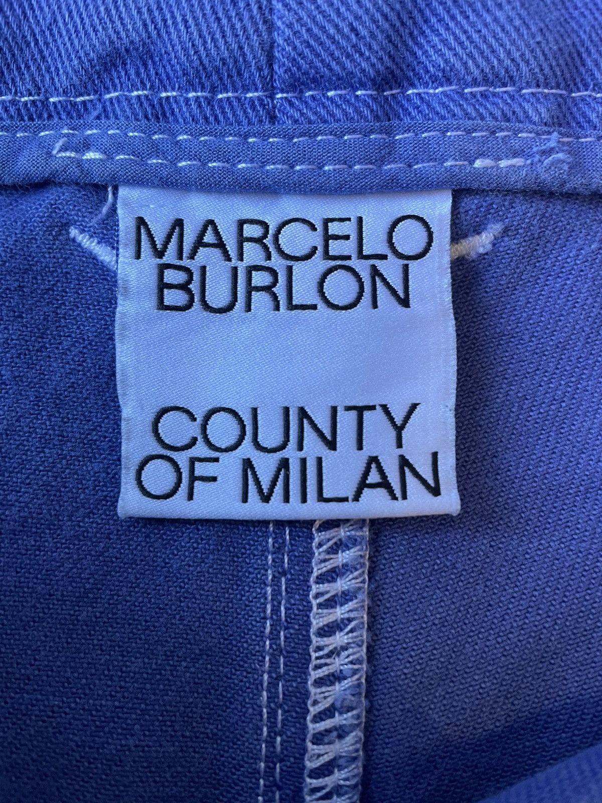 Marcelo Burlon USED MARCELO BURLON TEMPERA CROSS STRAIGHT PANT SIZE 50 Size US 32 / EU 48 - 10 Thumbnail