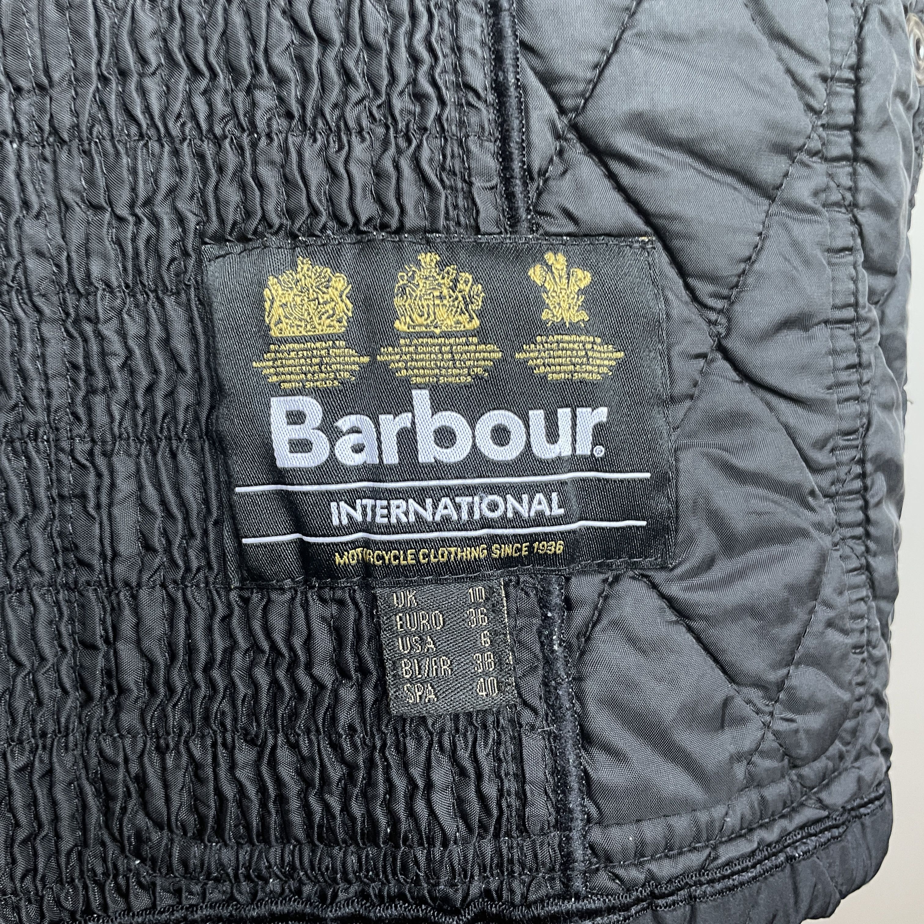 Barbour Barbour International Womens Fireblade Ribbed Quilted Jacket Size M / US 6-8 / IT 42-44 - 14 Thumbnail