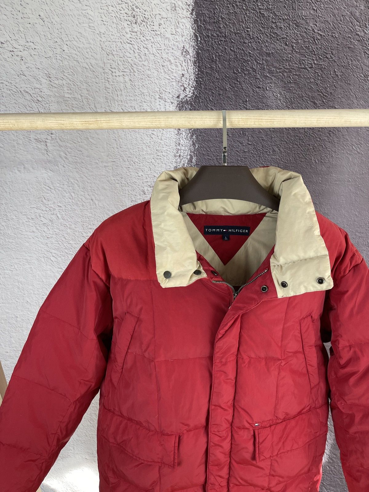 Tommy Hilfiger Tommy Hilfiger vintage 90s y2k puffer down quilted jacket Size US L / EU 52-54 / 3 - 4 Thumbnail