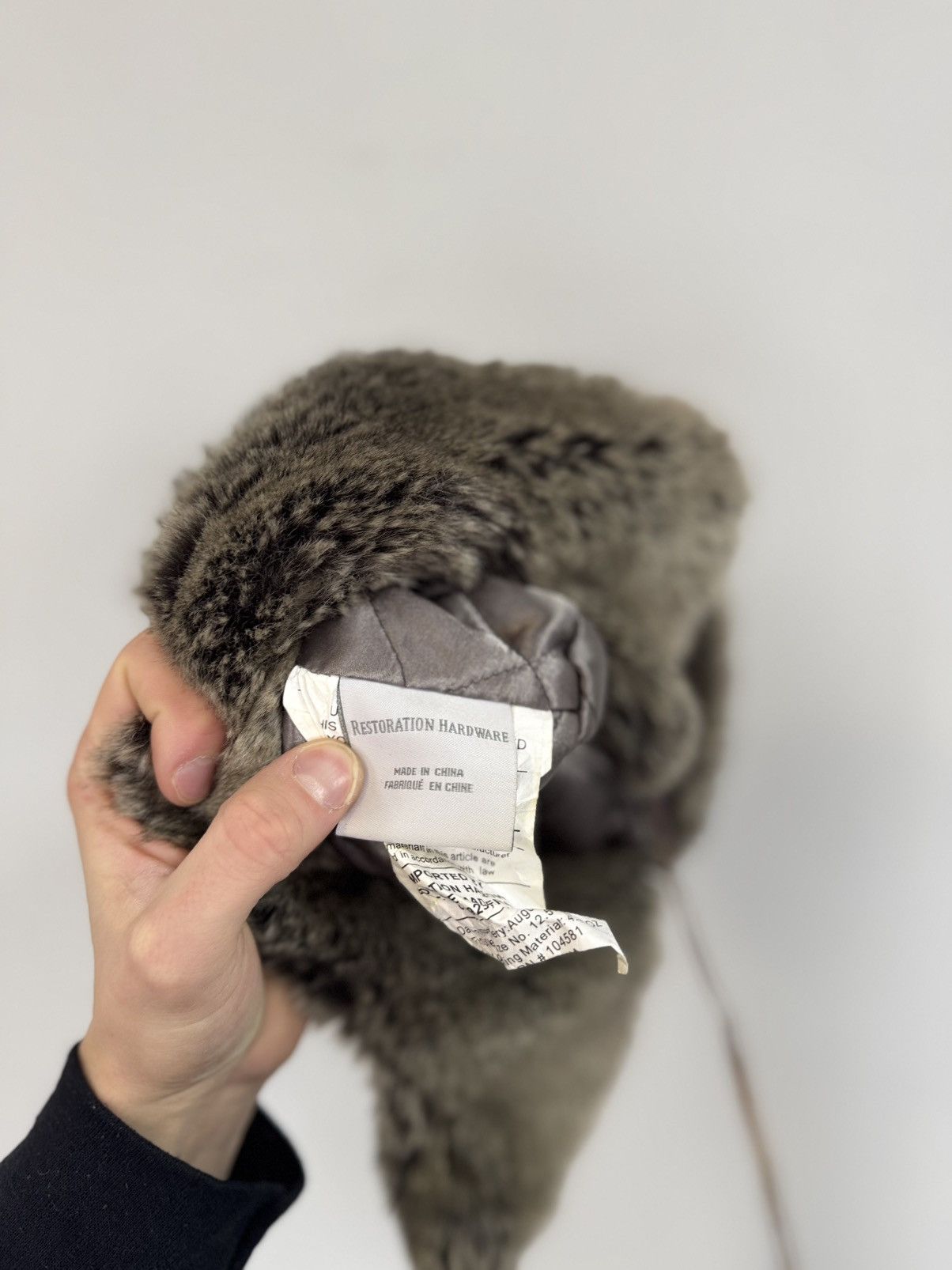 Japanese Brand Vintage fuzzy mohair japanese ushanka hat avant garde USA Size ONE SIZE - 7 Thumbnail