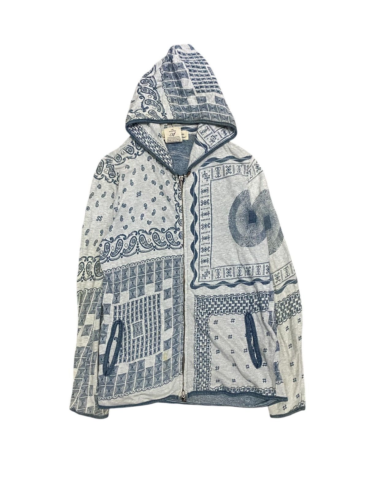 Remi Relief 2000s Abstract Native tribal hoodie Size US M / EU 48-50 / 2 - 1 Thumbnail