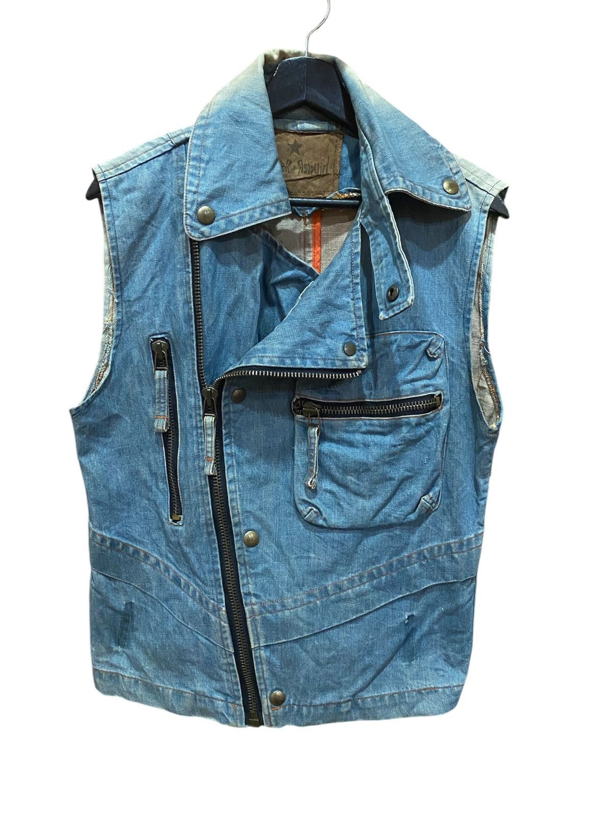 Other VINTAGE HIPSTER SLEEVELESS DOUBLE COLLAR JACKET Size US M / EU 48-50 / 2 - 1 Thumbnail