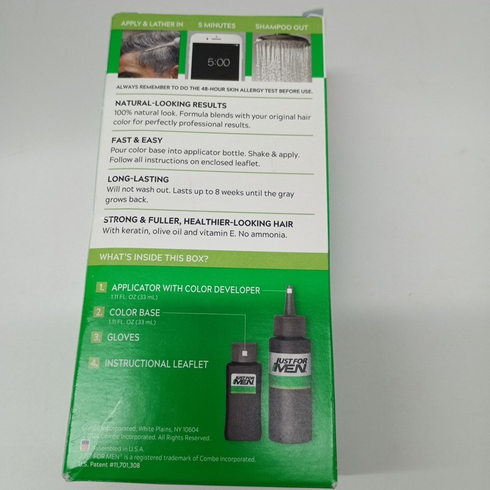 Other 3 Boxes: Just For Men Shampoo Color H-30 Light Medium Brown Size ONE SIZE - 4 Thumbnail