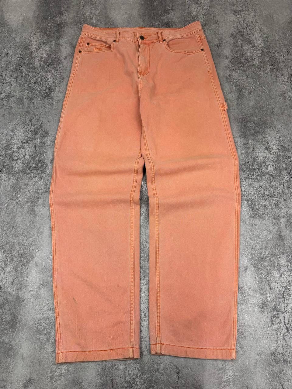 Karl Kani Karl Kani Men Orange Carpenter Denim Jeans Baggy Size L Size US 37 - 6 Thumbnail