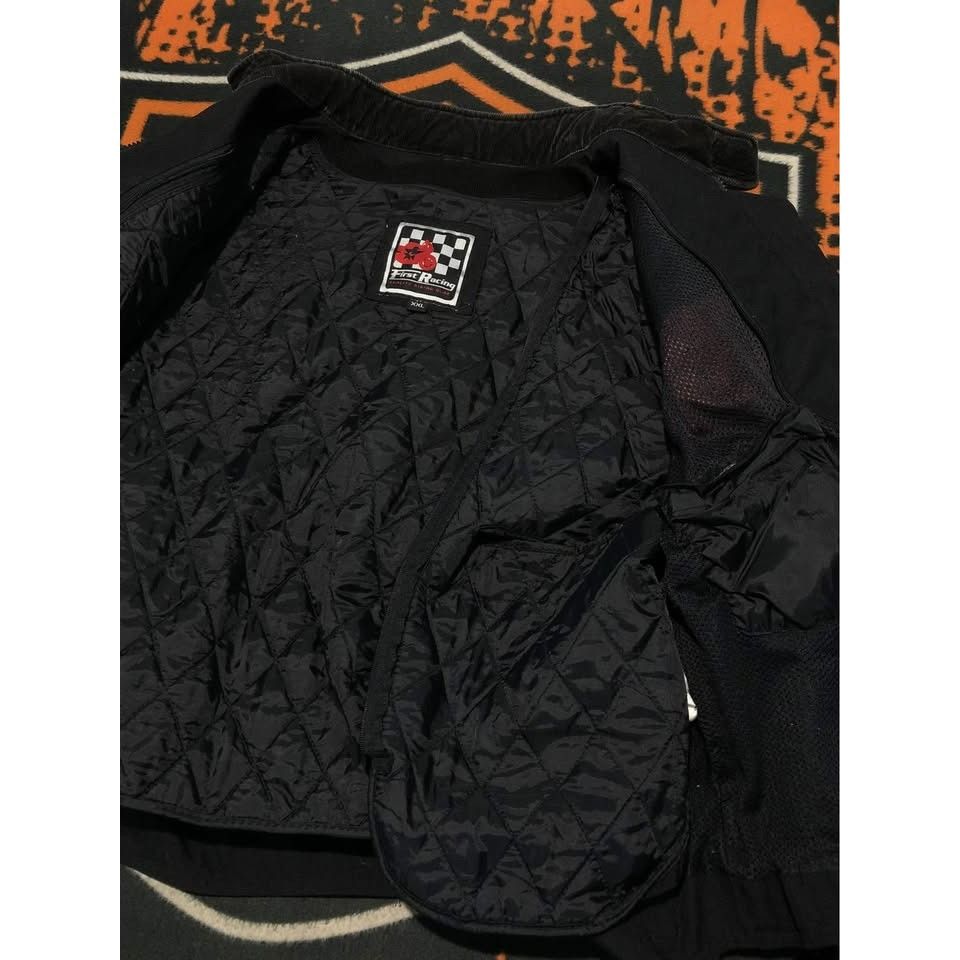 Vintage VTG Jacket 2XL Men Armor Removable Lining FIRST RACING Size US XXL / EU 58 / 5 - 4 Thumbnail