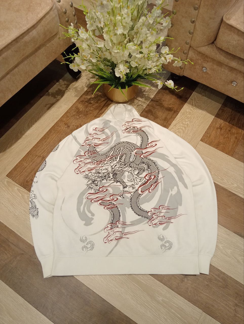 Japanese Brand VINTAGE JAPANESE SUKAJAN DRAGON JACKET Size US L / EU 52-54 / 3 - 1 Thumbnail
