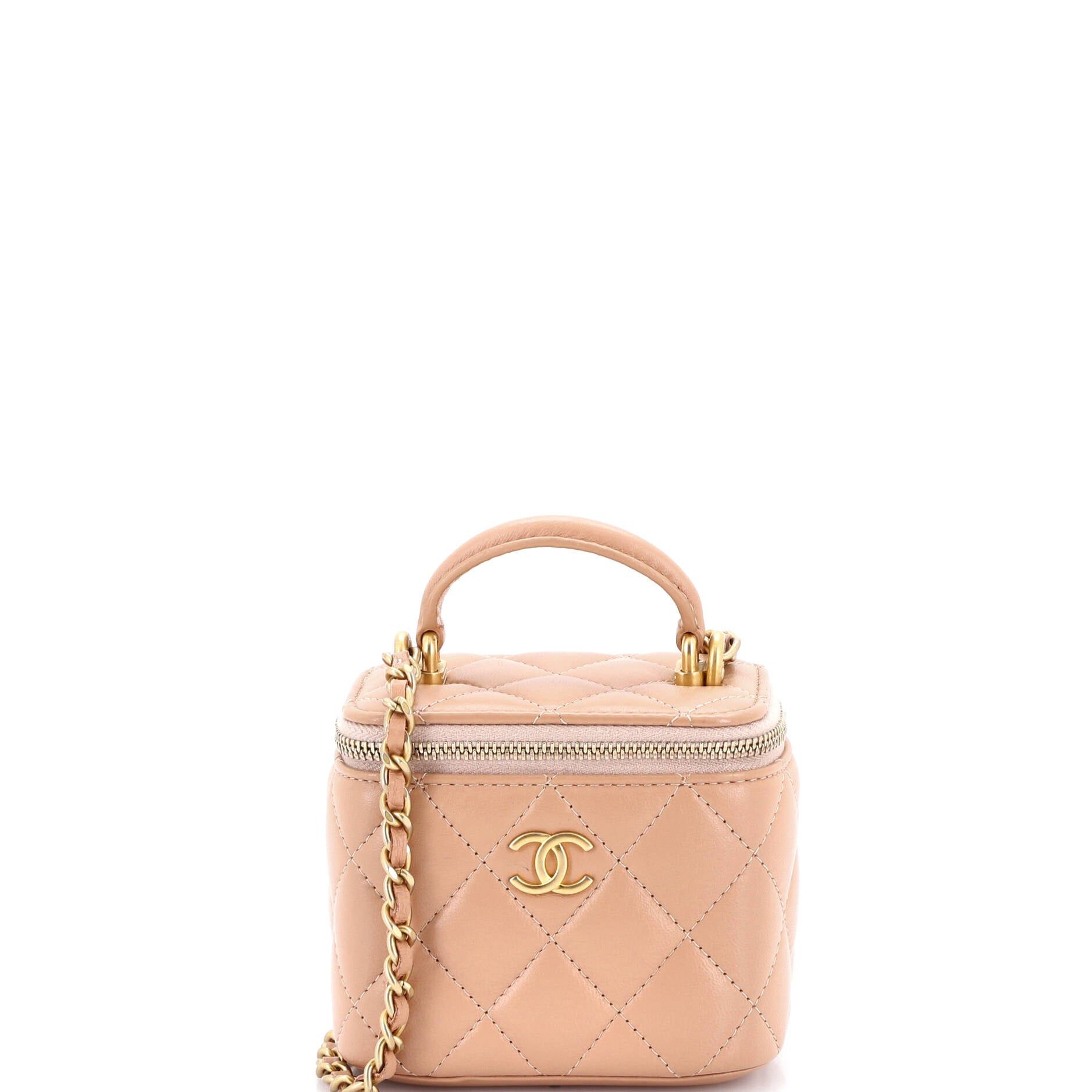 Chanel Classic Top Handle Vanity Case with Chain Size ONE SIZE - 1 Thumbnail