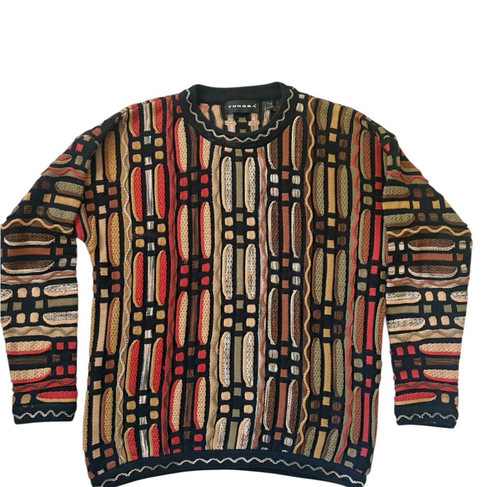 Tundra Tundra Made in Canada COOGI Style Cotton Sweater Size US L / EU 52-54 / 3 - 2 Thumbnail