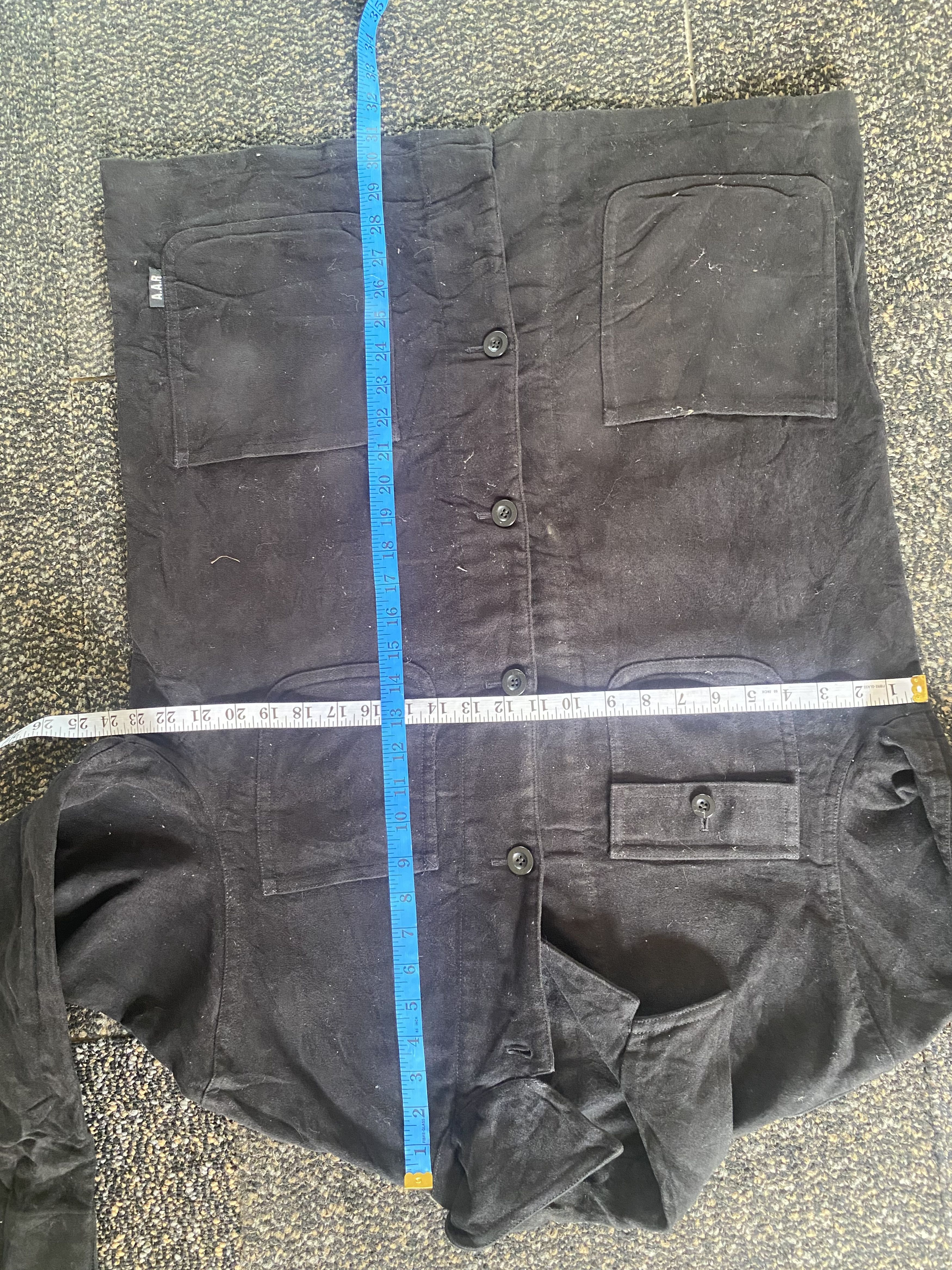 Designer × Yohji Yamamoto A.A.R YOHJI YAMAMOTO SUEDE LEATHER JACKET Size US L / EU 52-54 / 3 - 5 Thumbnail