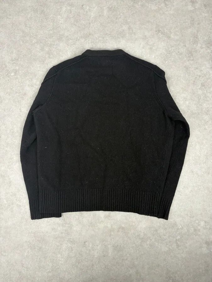 Stone Island Stone Island Black Wool Minimalist Sweater Size US S / EU 44-46 / 1 - 6 Thumbnail
