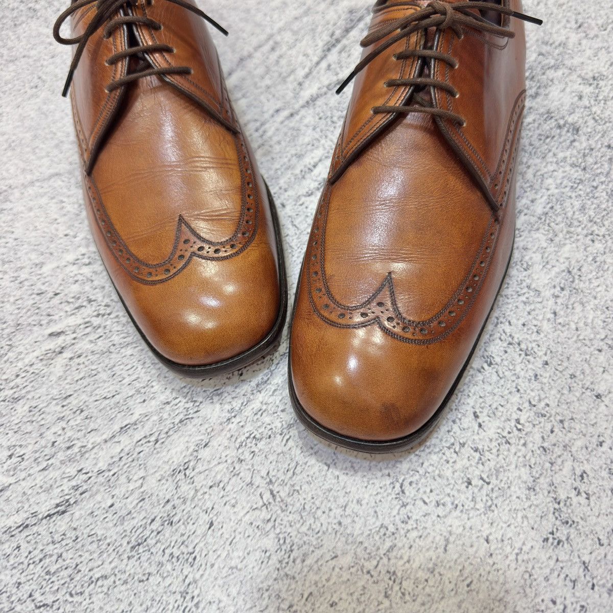 Barker Barker Vintage Brown Derbies US8.5 UK7.5 EU41.5 Size US 8.5 / EU 41-42 - 8 Thumbnail