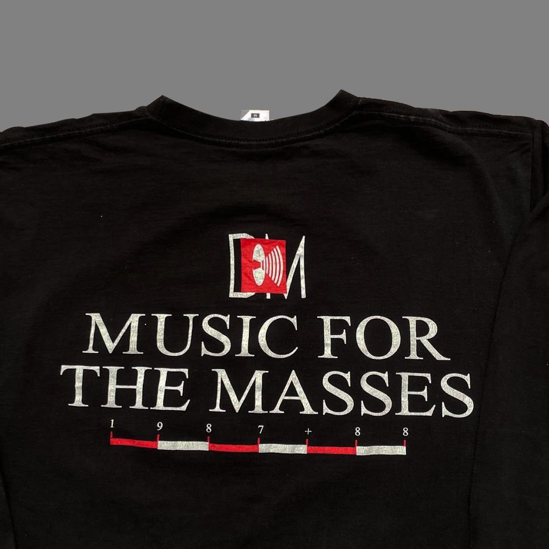 Band Tees × Vintage Vintage Depeche Mode Music for the Masses T-shirt Size US M / EU 48-50 / 2 - 4 Thumbnail