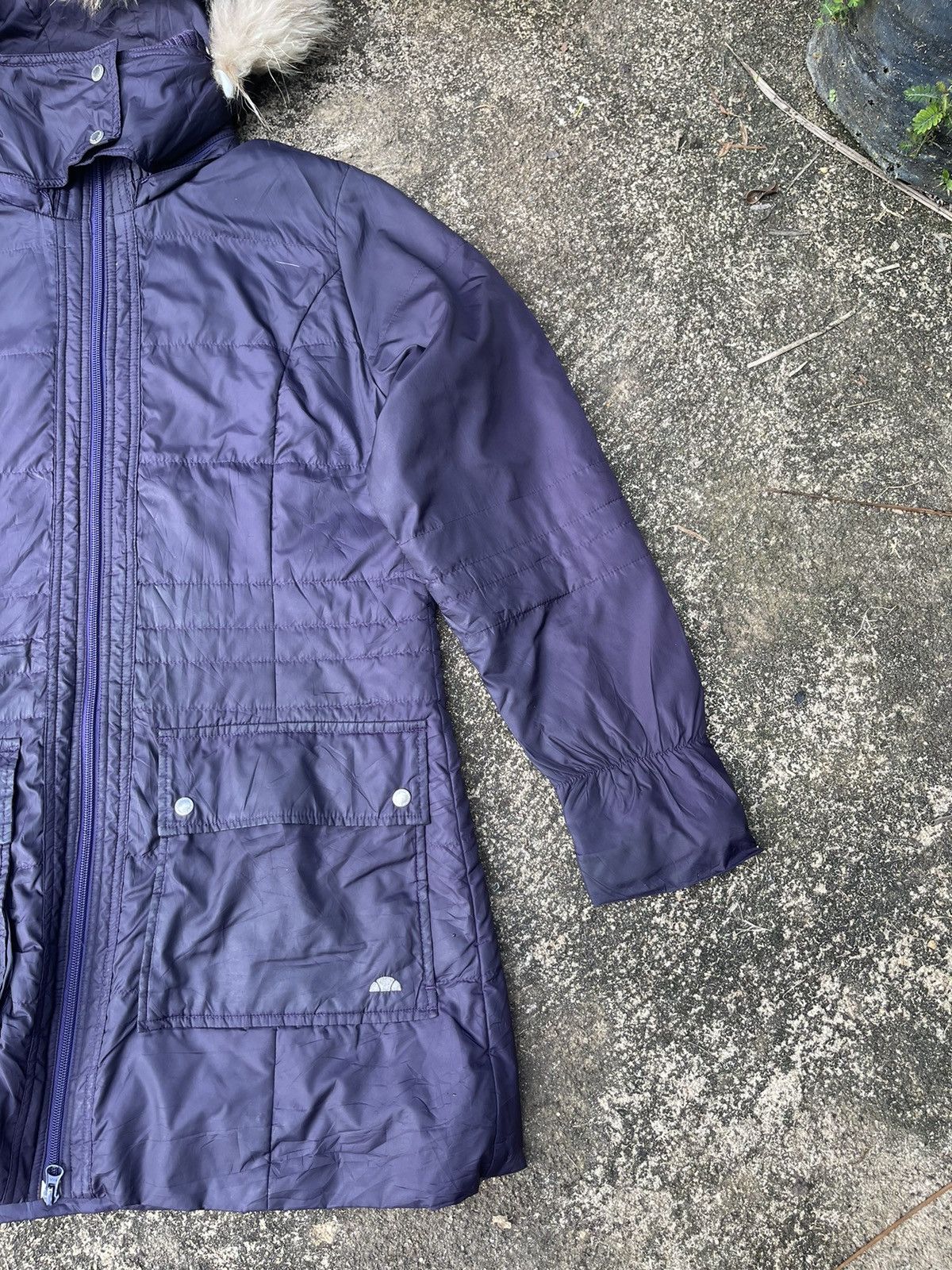 Ellesse Ellesse Vintage Puffer Parka Coat with Fur Hood (M) Size US M / EU 48-50 / 2 - 5 Thumbnail