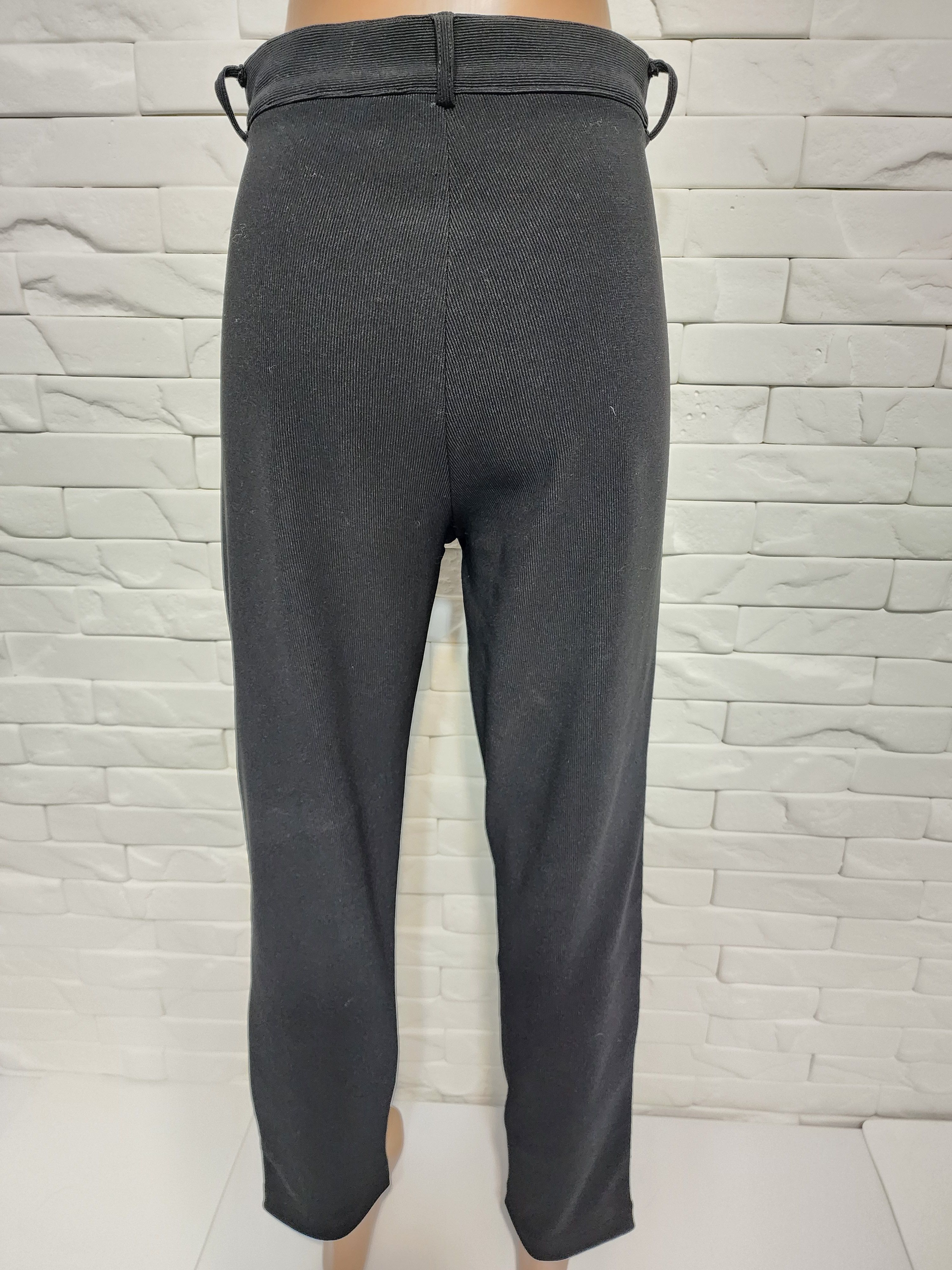 Genuine Leather Black Women's Leather Pants: Size 30" / US 8 / IT 44 - 5 Thumbnail