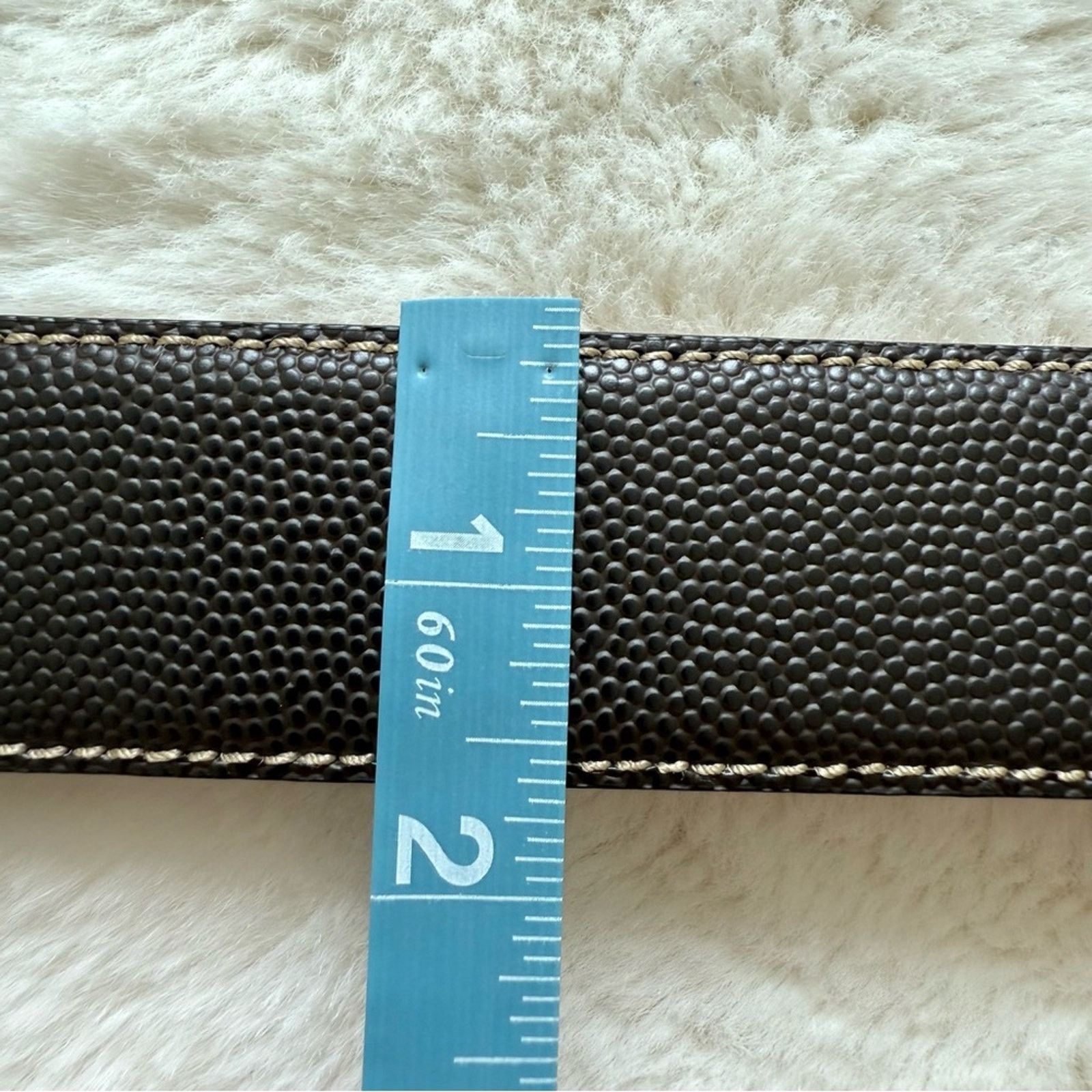 Salvatore Ferragamo Salvatore Ferragamo stingray leather belt size40 Retail 950 Size 40 - 8 Thumbnail