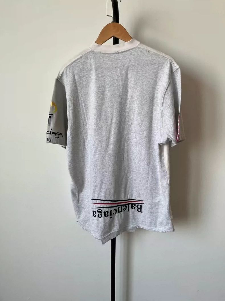 Balenciaga Balenciaga Inverted Logo Embroidered Short Sleeve T-Shirt Size US S / EU 44-46 / 1 - 2 Thumbnail