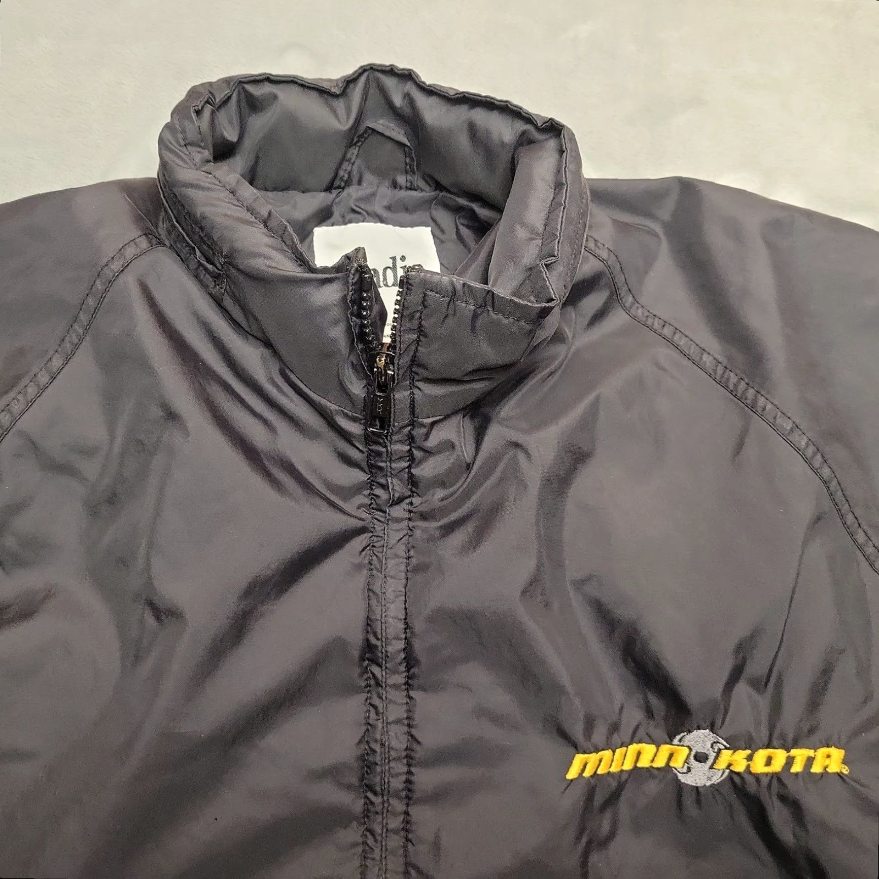 Vintage VINTAGE Minnkota Trolling Motors Jacket Mens L Black Minnesota Bass Fishing Classic Size US L / EU 52-54 / 3 - 3 Thumbnail