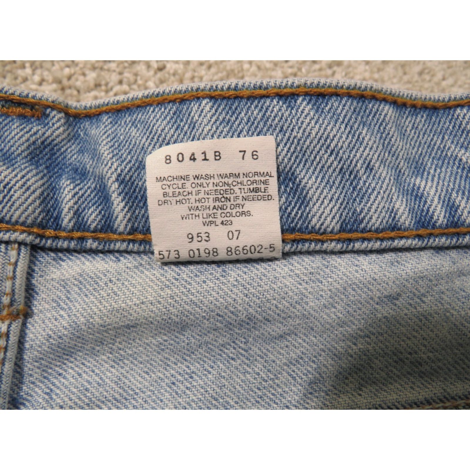 Levi's VINTAGE Levi's 550 Jeans Denim Straight Regular 12 Women 30x32 Blue 1998 USA Overall Size 34" / US 12 / IT 48 - 6 Thumbnail