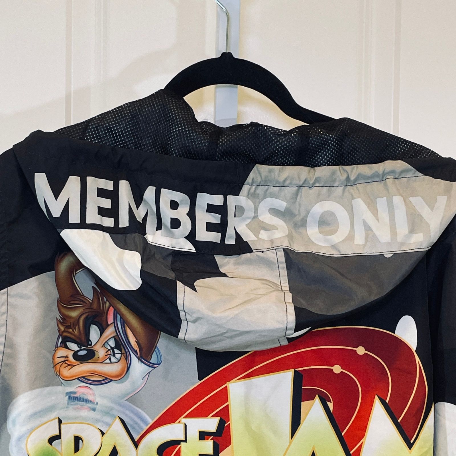 Members Only Members Only Space Jam Bomber Jacket - Unisex L - Black Size US L / EU 52-54 / 3 - 10 Thumbnail